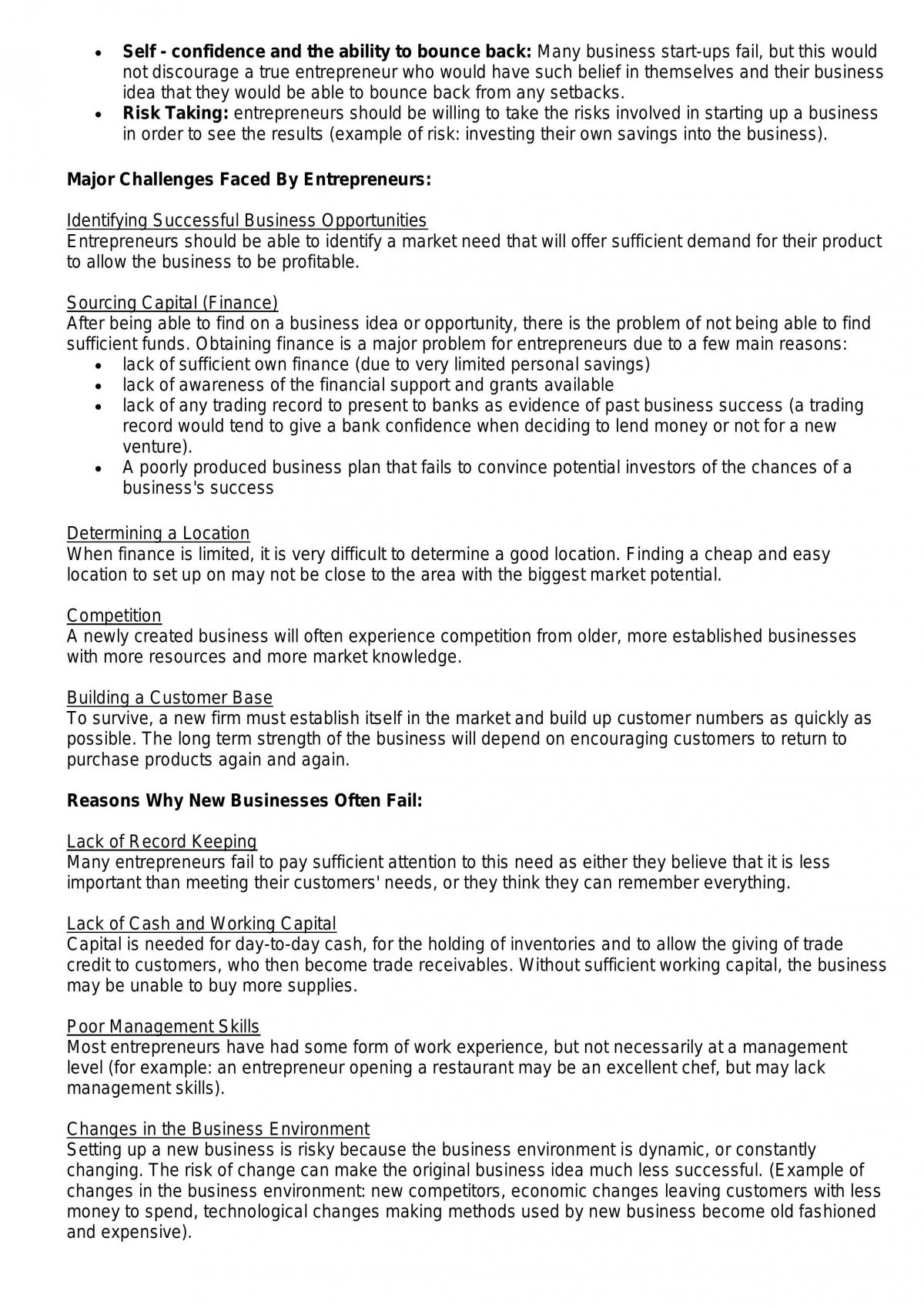 Business Studies Notes - Page 2