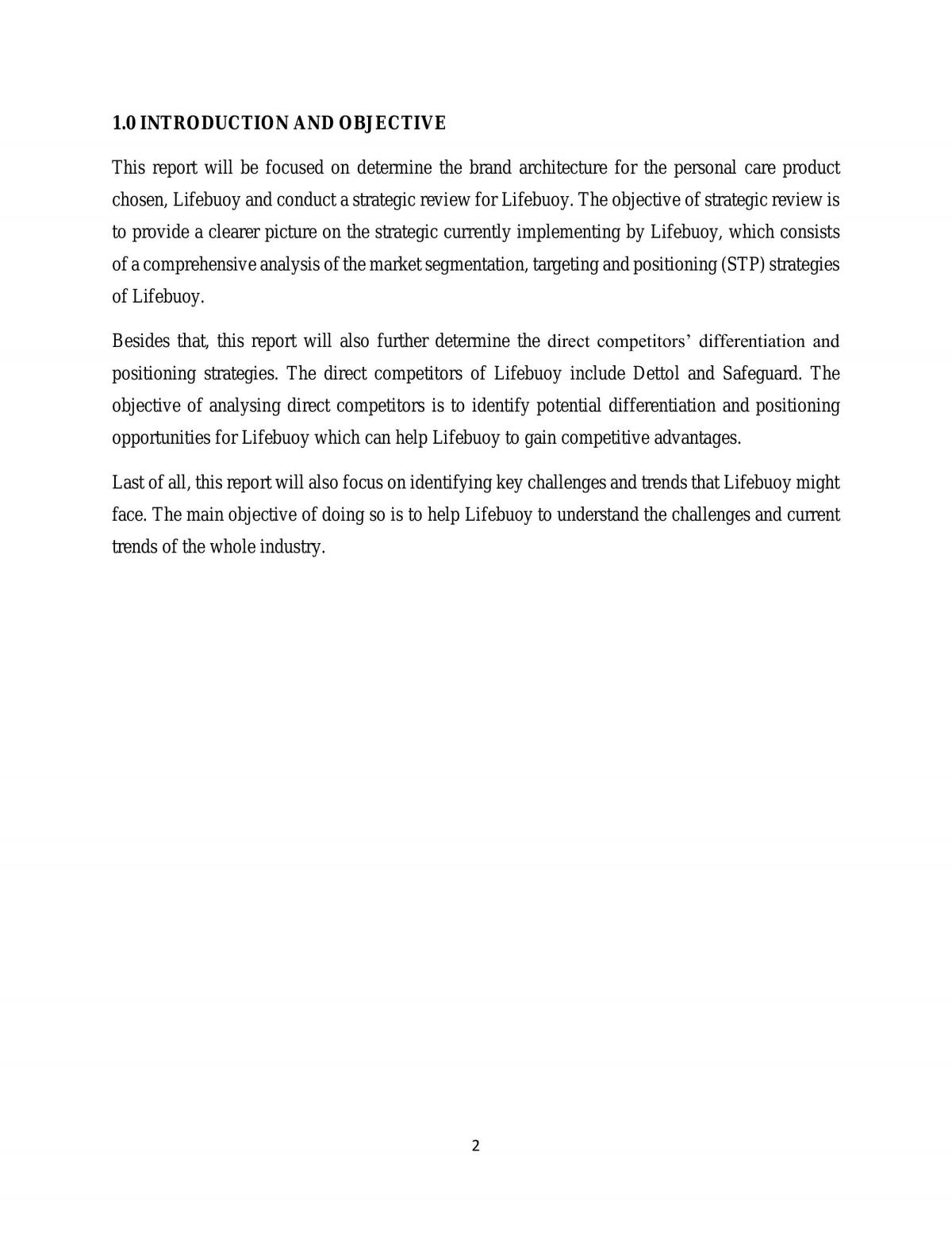 Principle of marketing assignment - Page 2