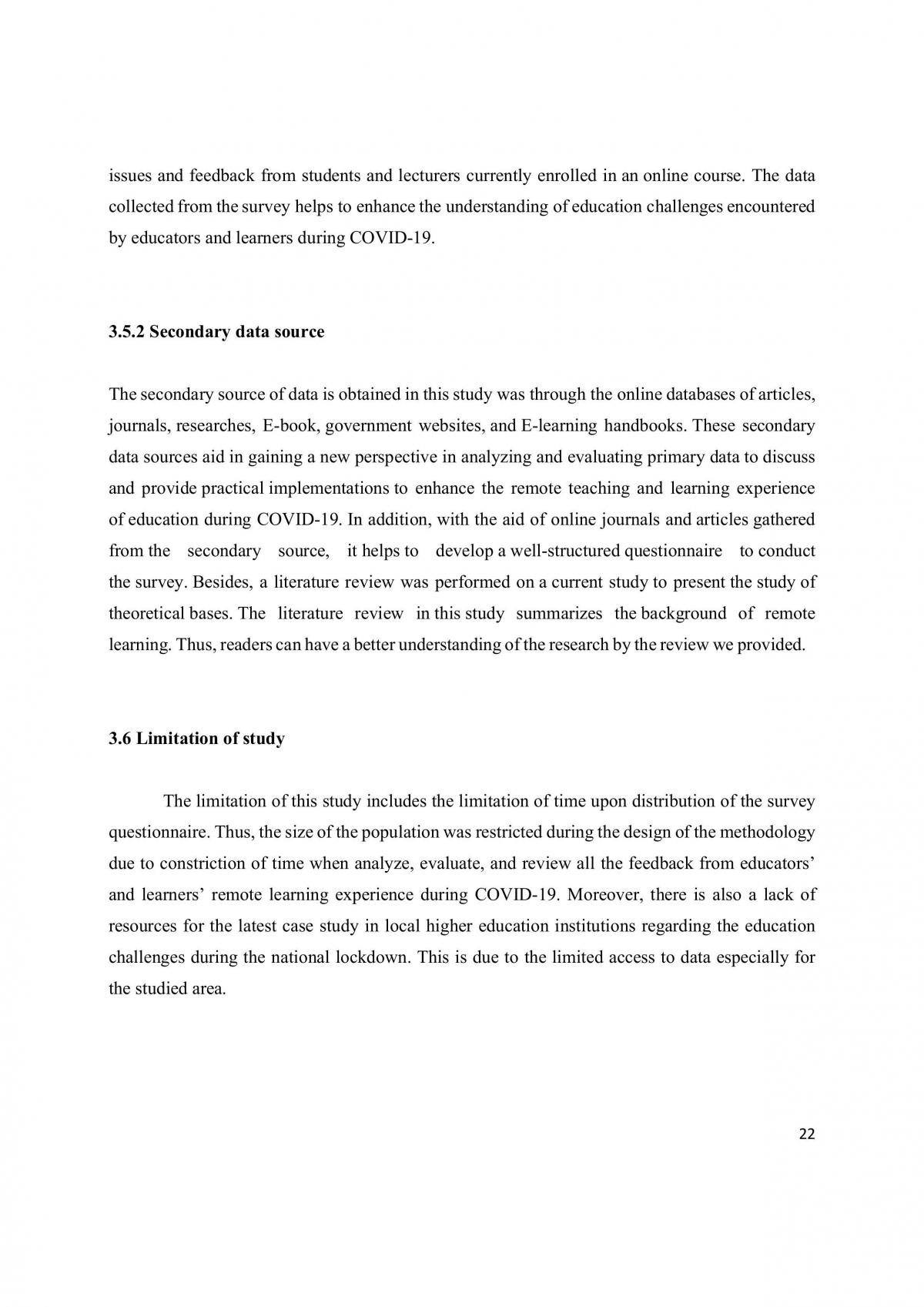 Technical Report for research project  - Page 19