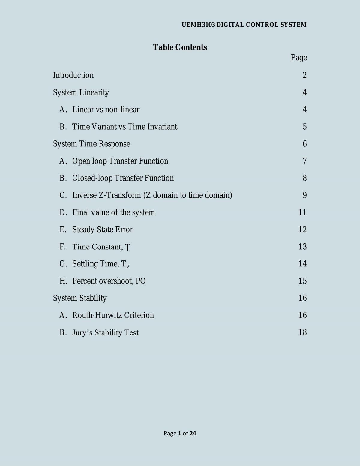 Digital Control Systems - Page 2