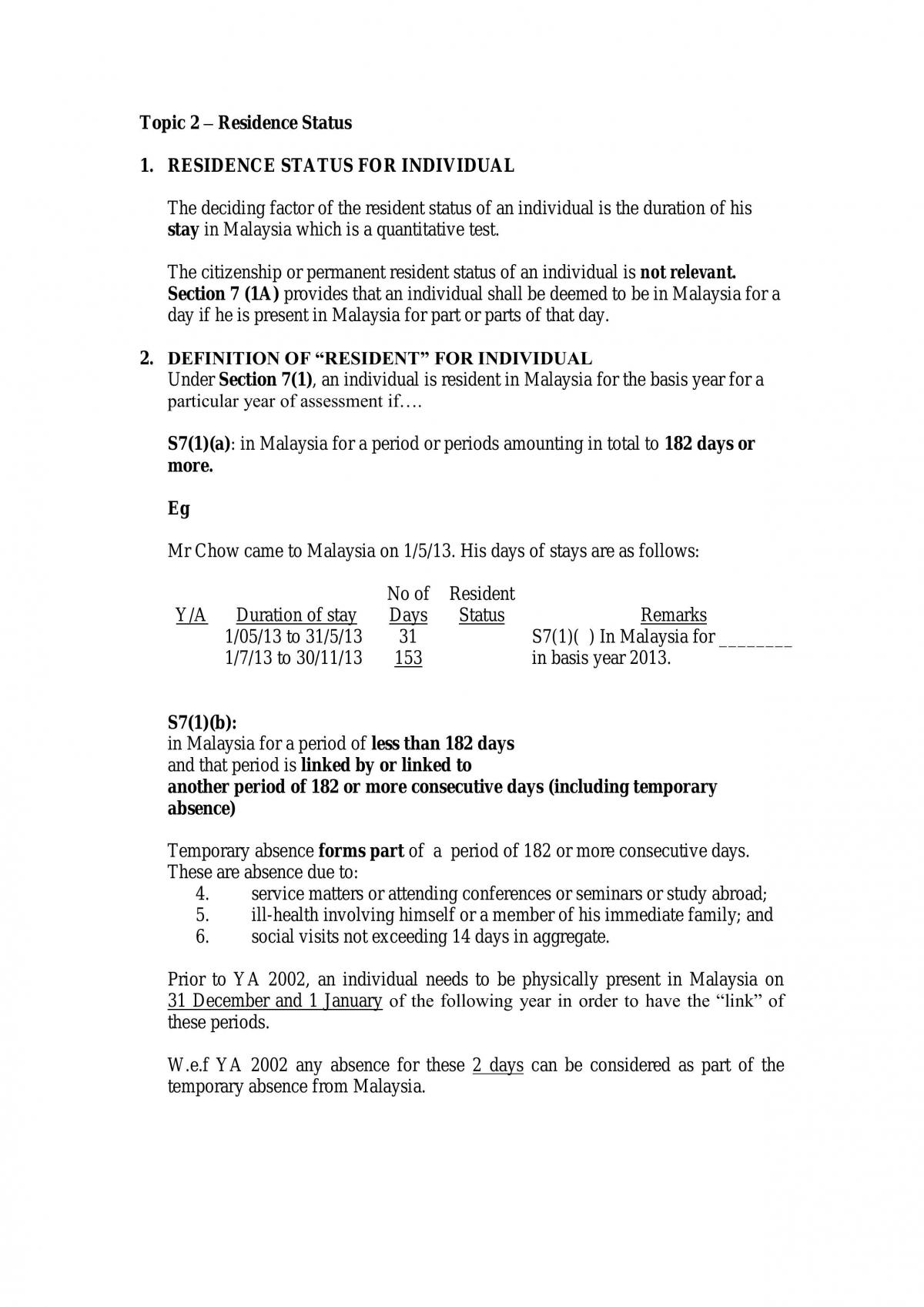 Basic Taxation Study Notes - Page 7