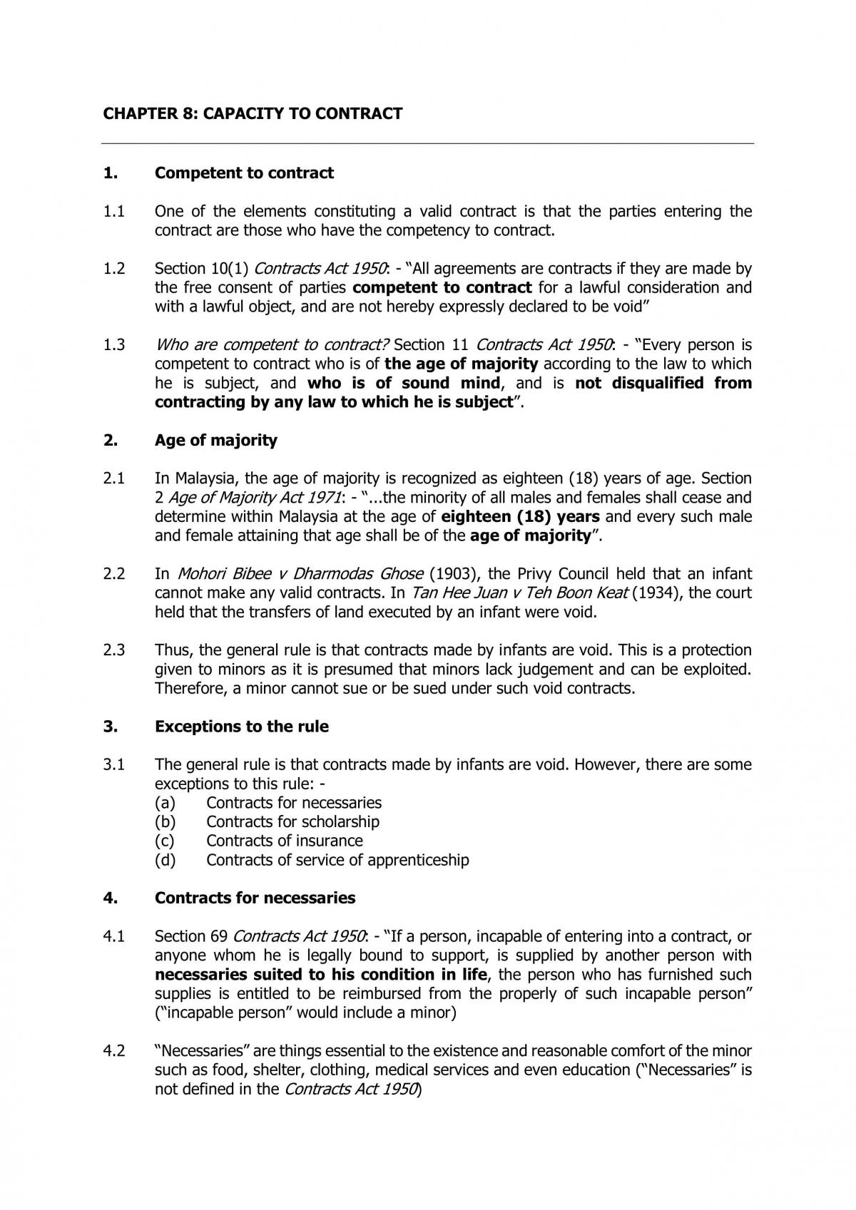 Contract Law Notes - Page 16