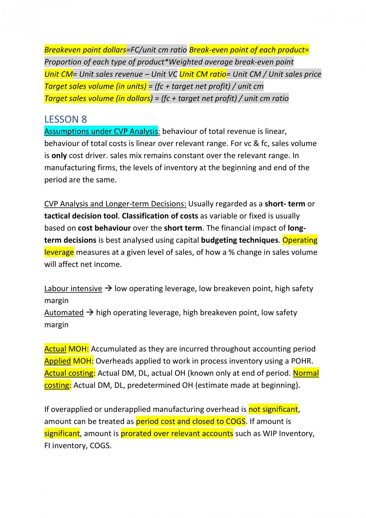 ACC2706 Notes - Page 12