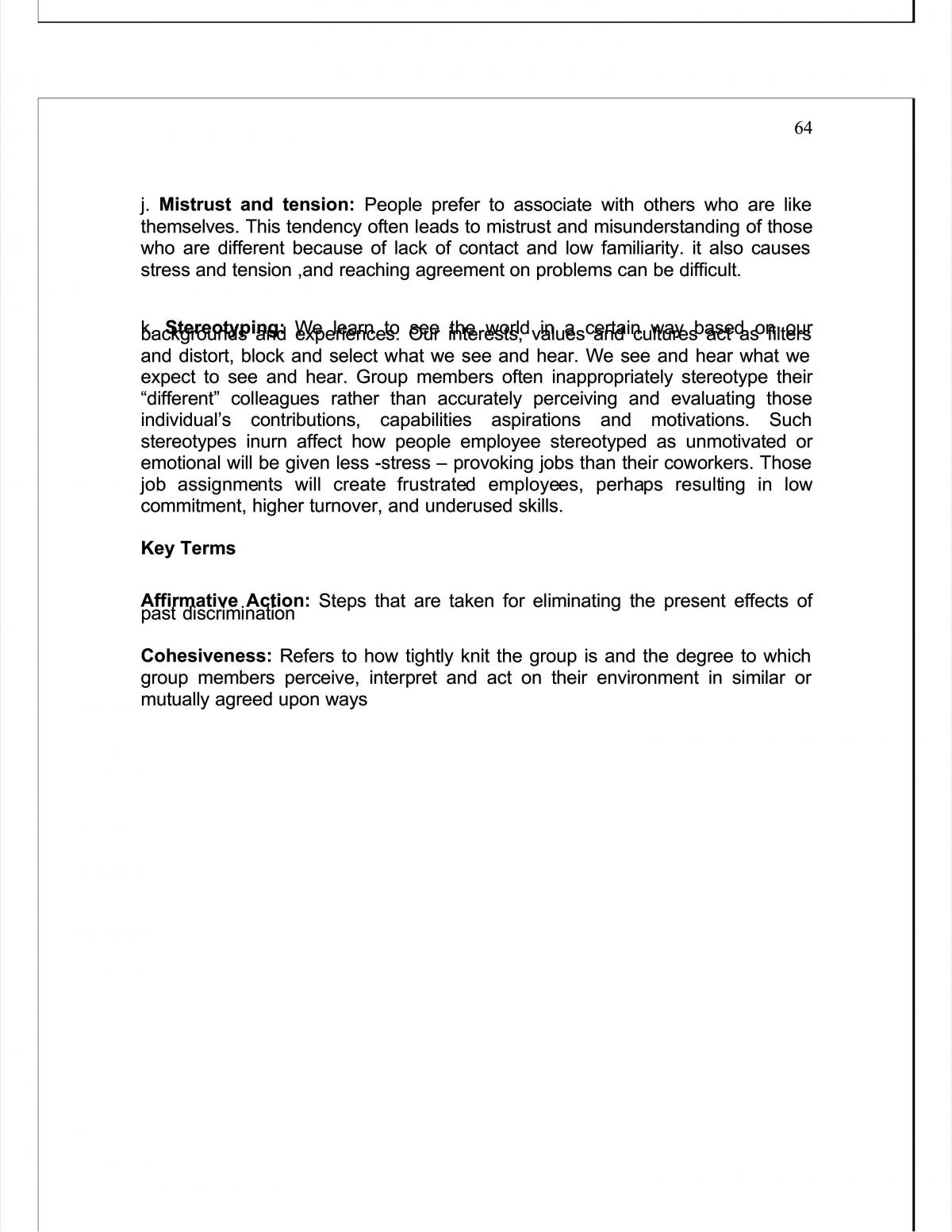 Human Resource Management Notes - Page 64