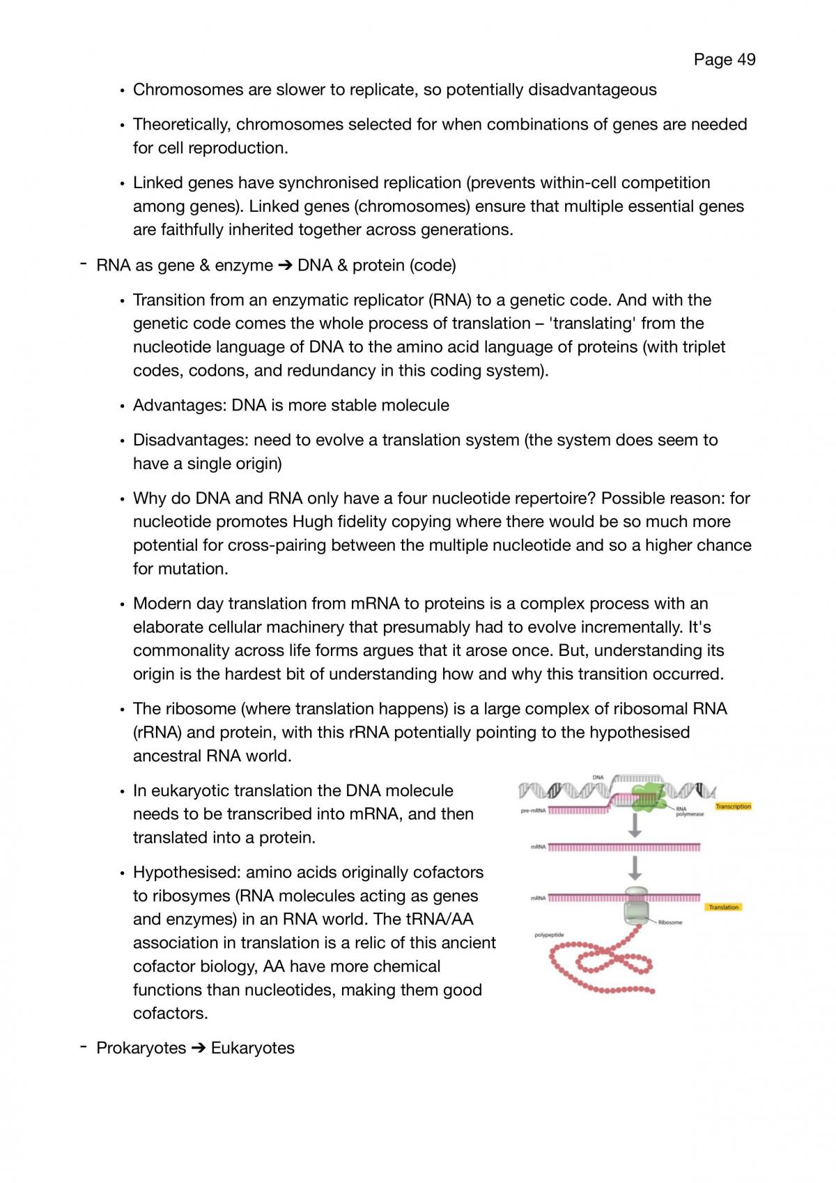 LIFE103 Evolution complete study notes - Page 49