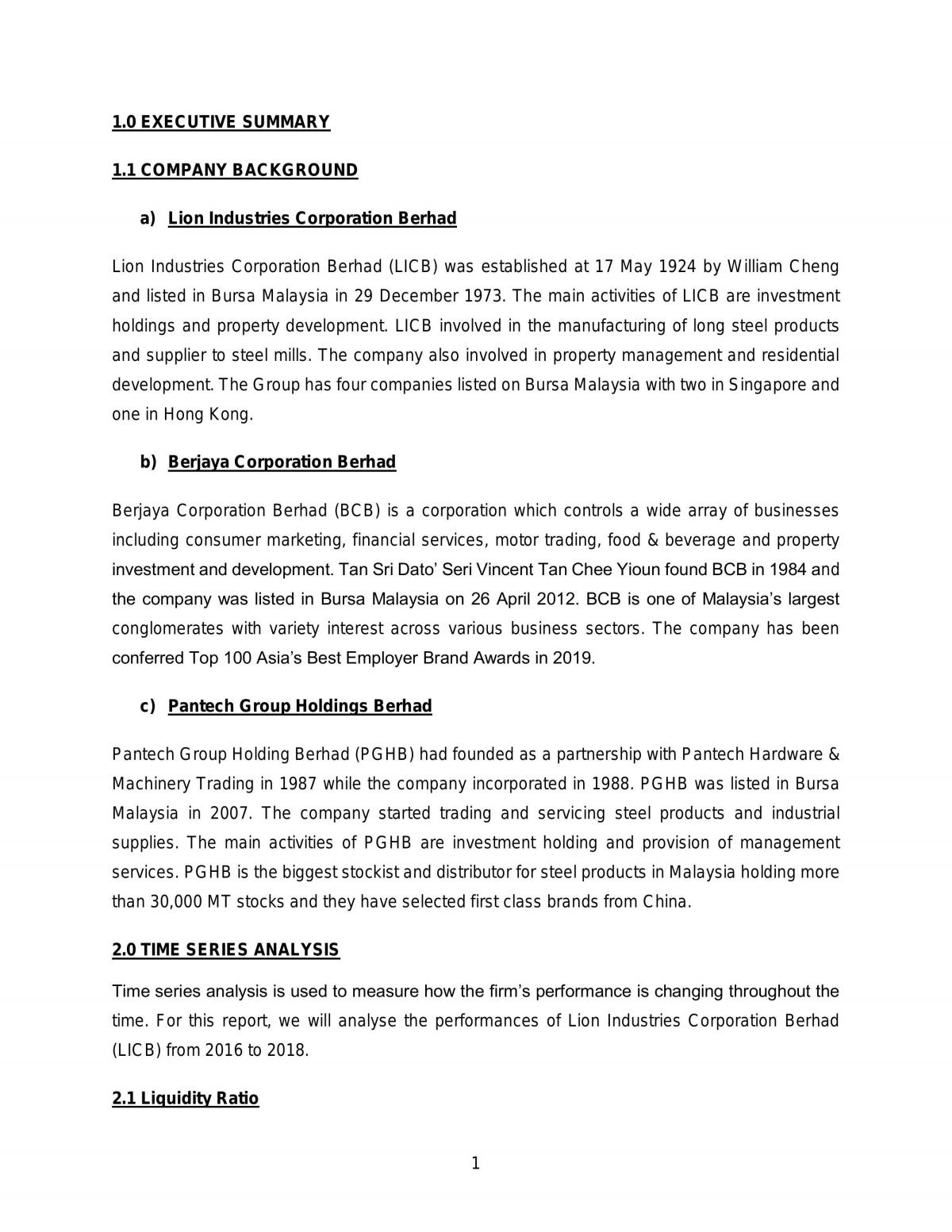 Time Series Analysis & Cross-Sectional Analysis - Page 2