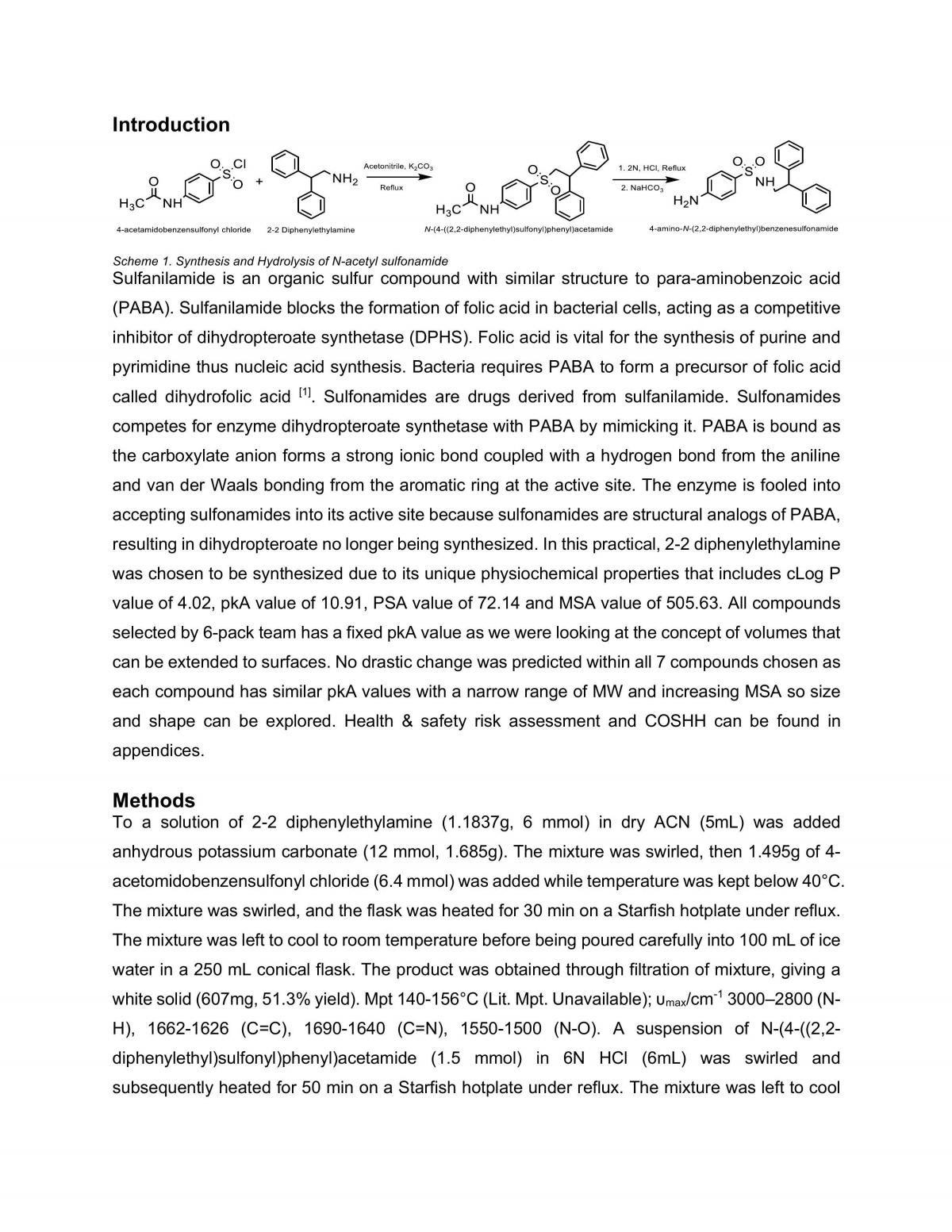 Mini-project report - Page 2