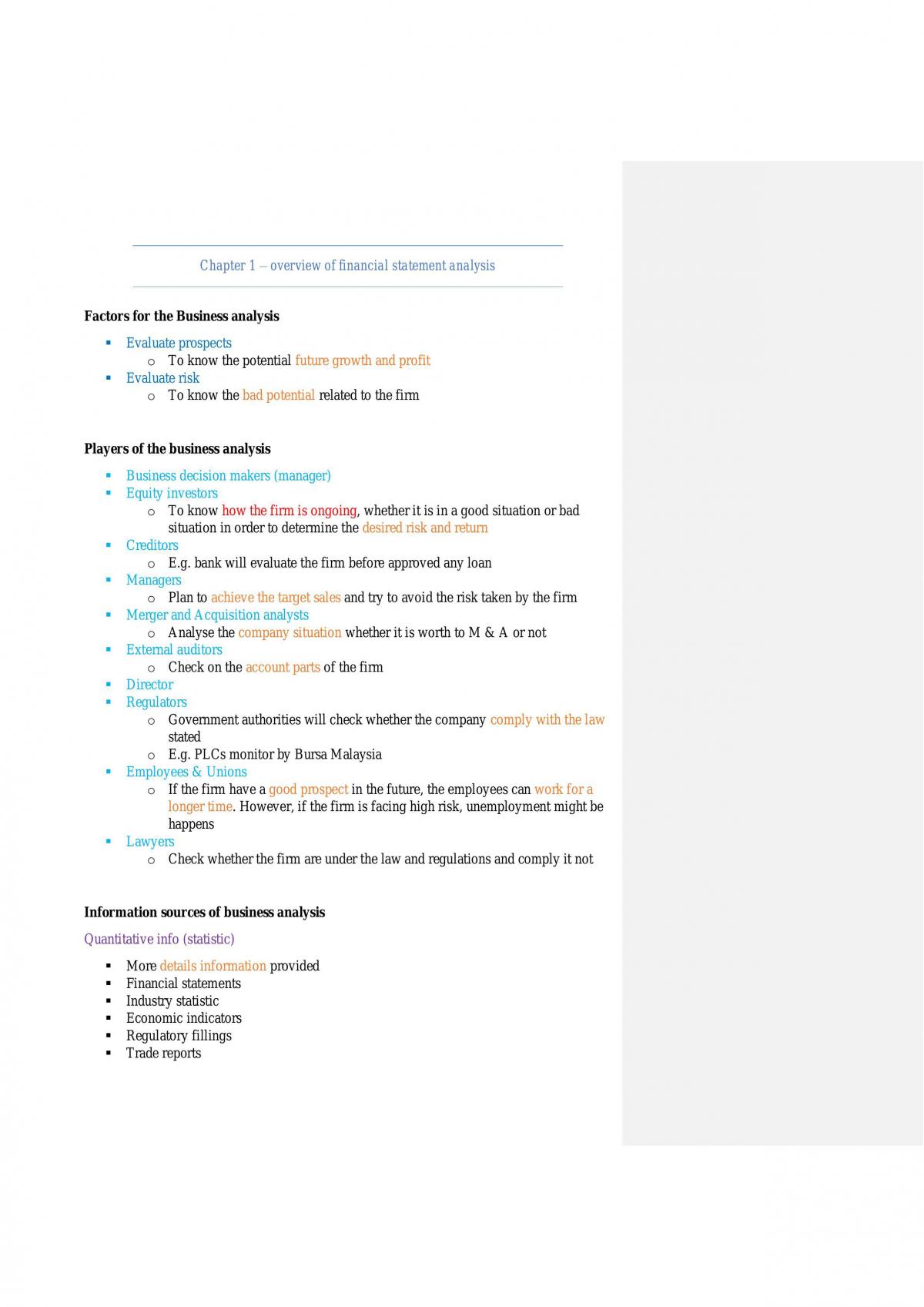 Financial Statement Analysis - Page 2