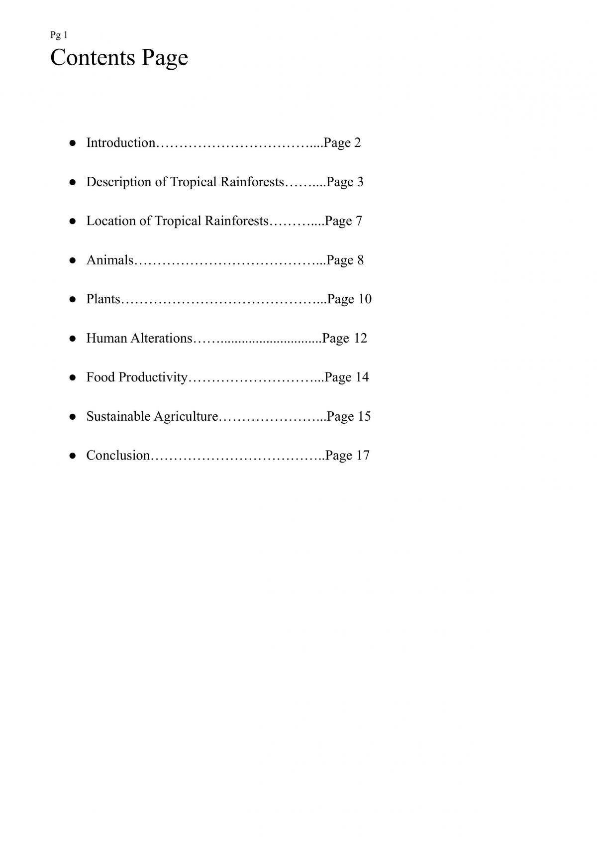 Tropical Rainforests  - Page 2