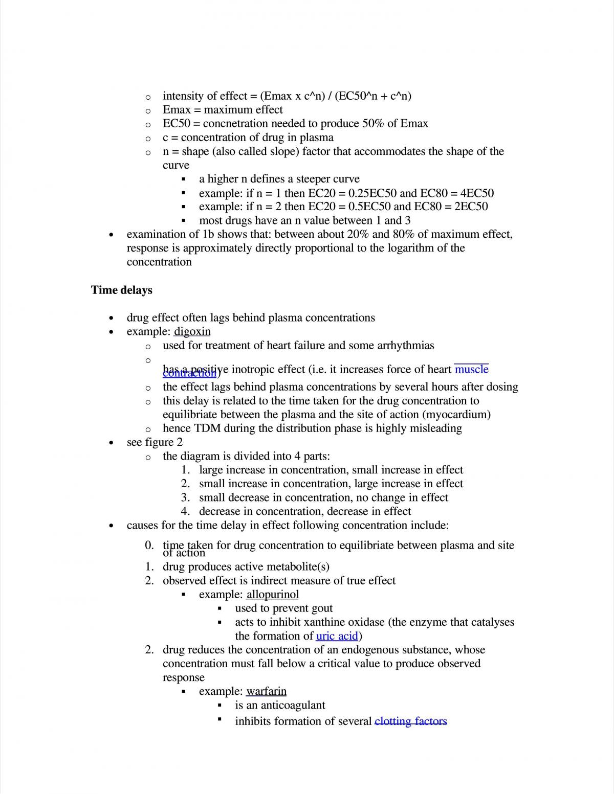 Study Notes for Pharmacology I - Page 27