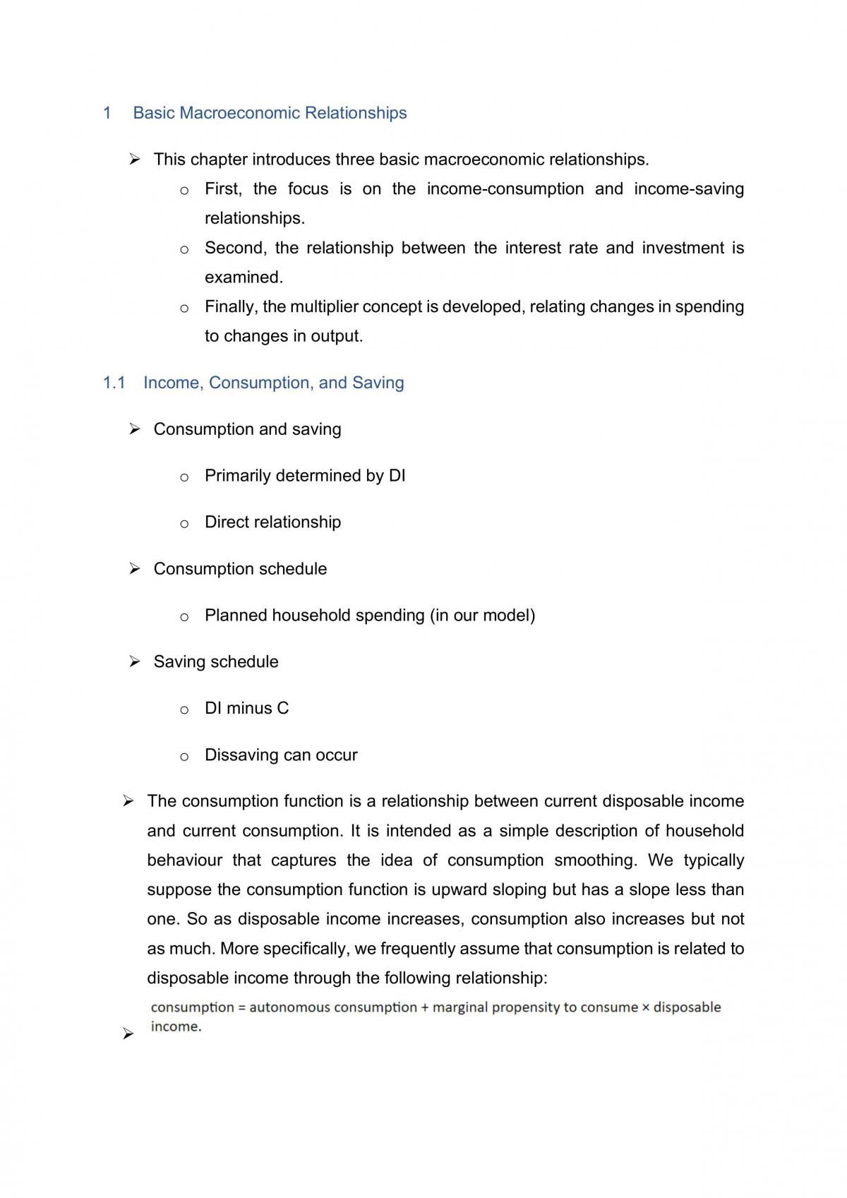Study Notes on Macroeconomics - Page 2