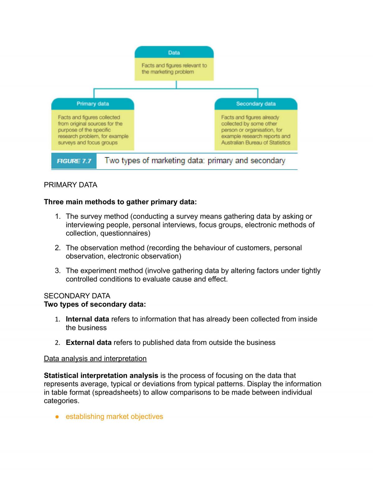 Business Studies Topic 3 (Marketing) - Page 10