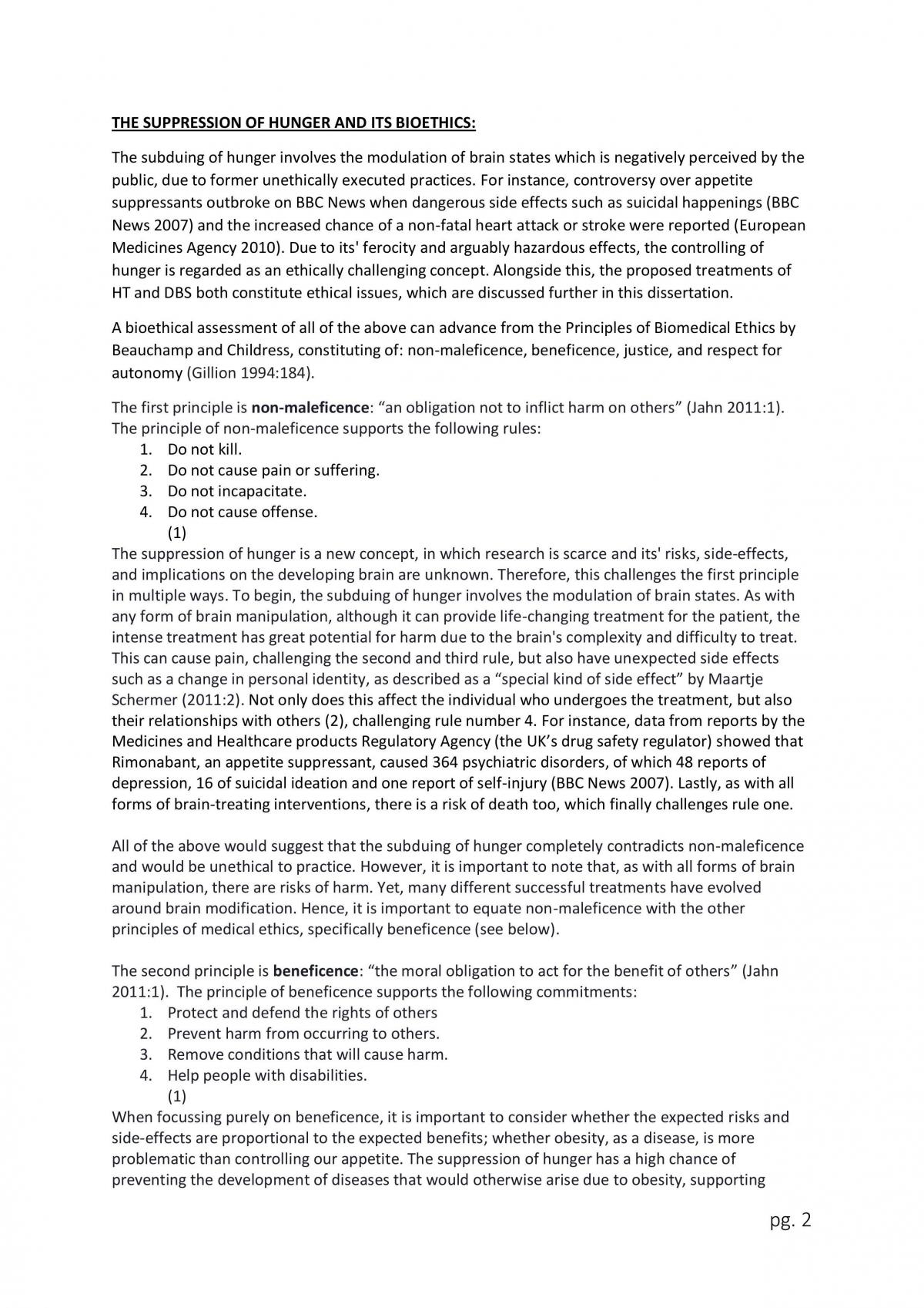 Should hunger be suppressed using modern technologies to tackle obesity? - Page 2