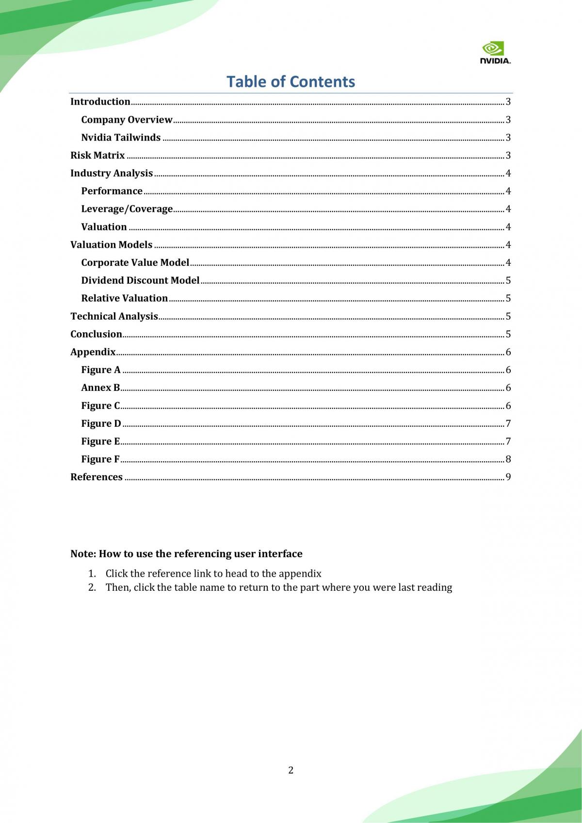 Finance Report - NVIDIA - Page 2