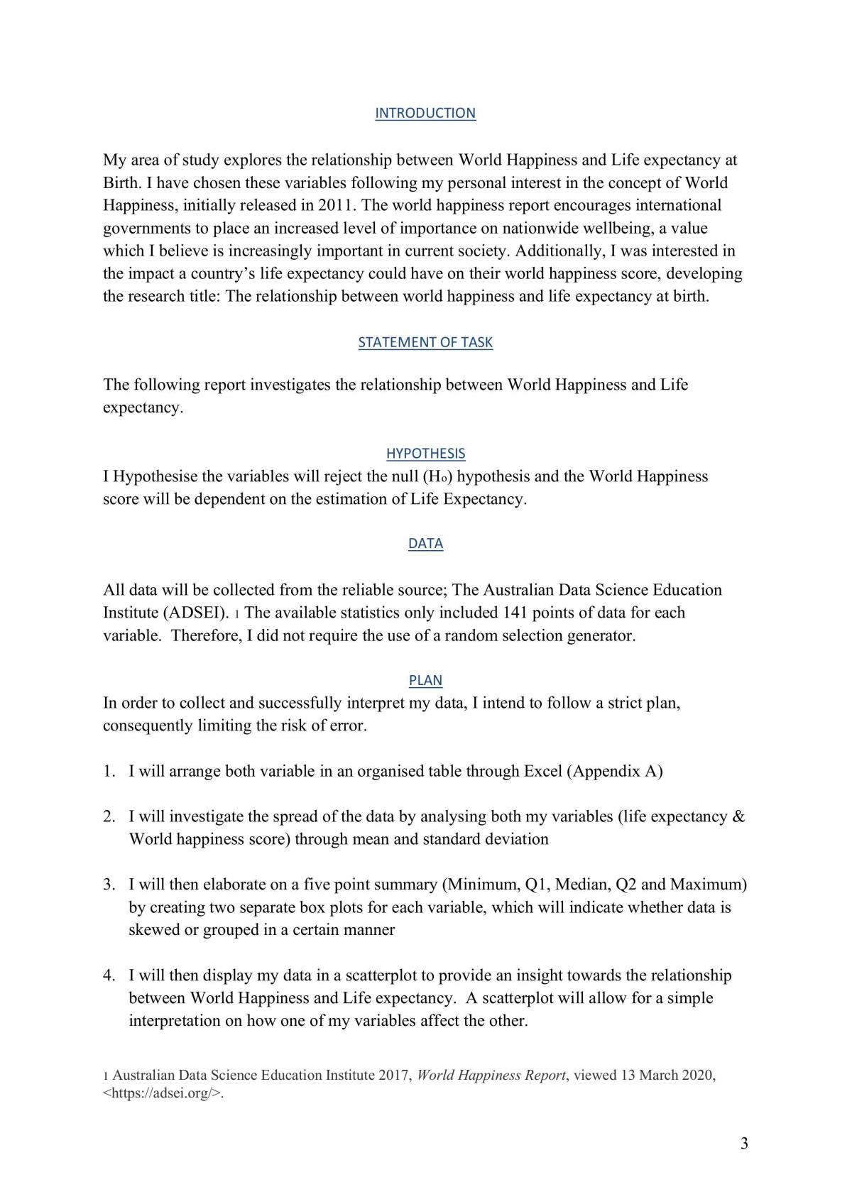 The relationship between World Happiness and Life Expectancy at Birth  - Page 2