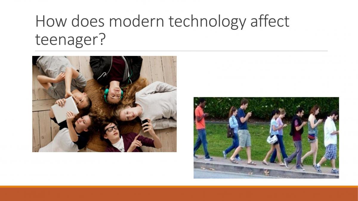 The cause & effect on development of technology to teenagers - Page 2