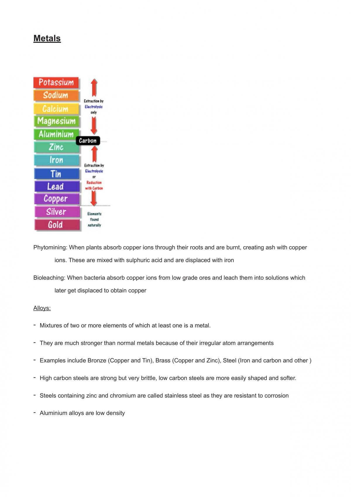 Complete Study Notes for AQA GCSE Chemistry - Page 12
