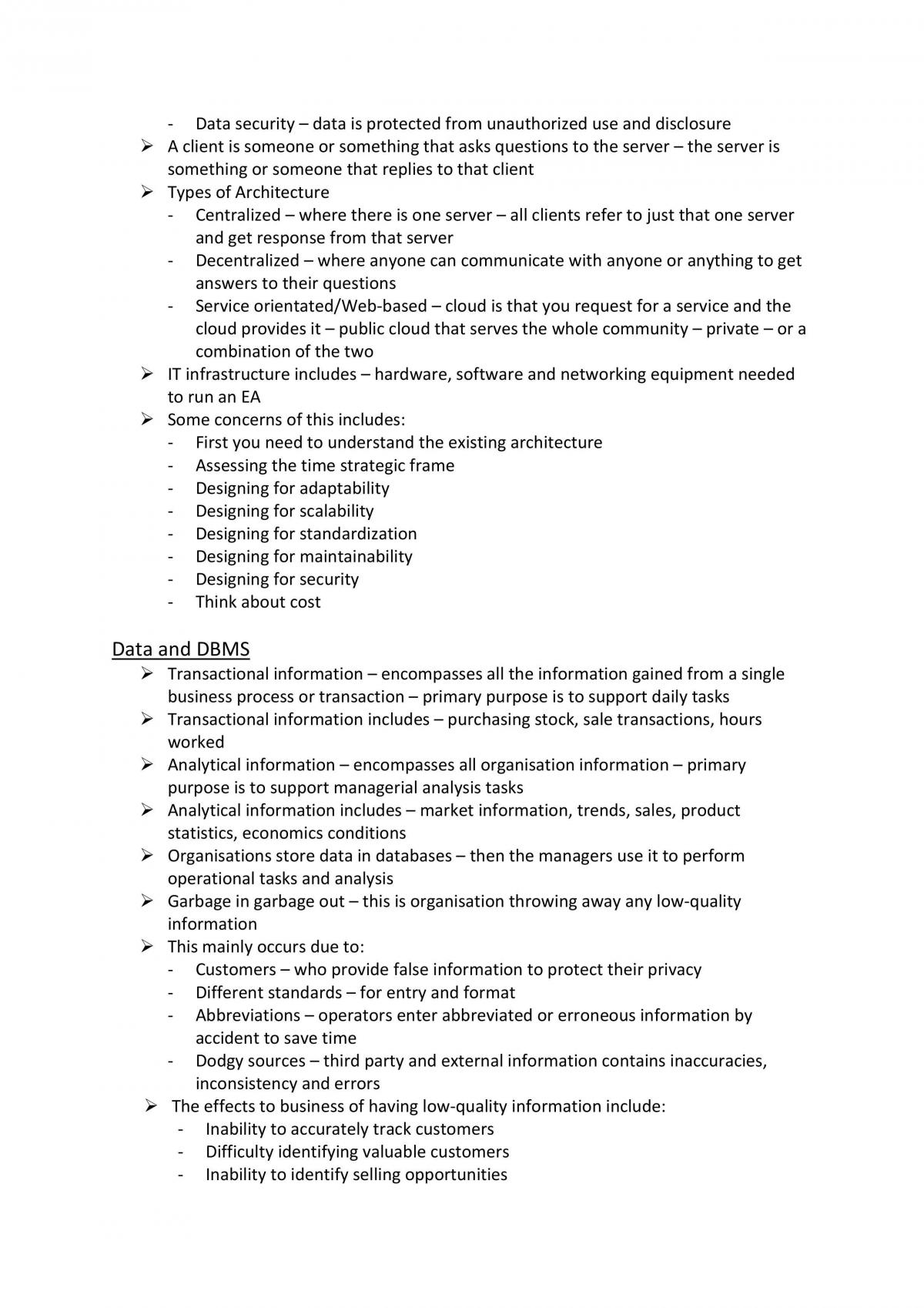 Information System 110 Notes - Page 11
