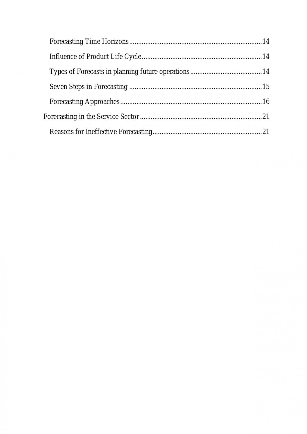 Operations Management Notes - Page 2