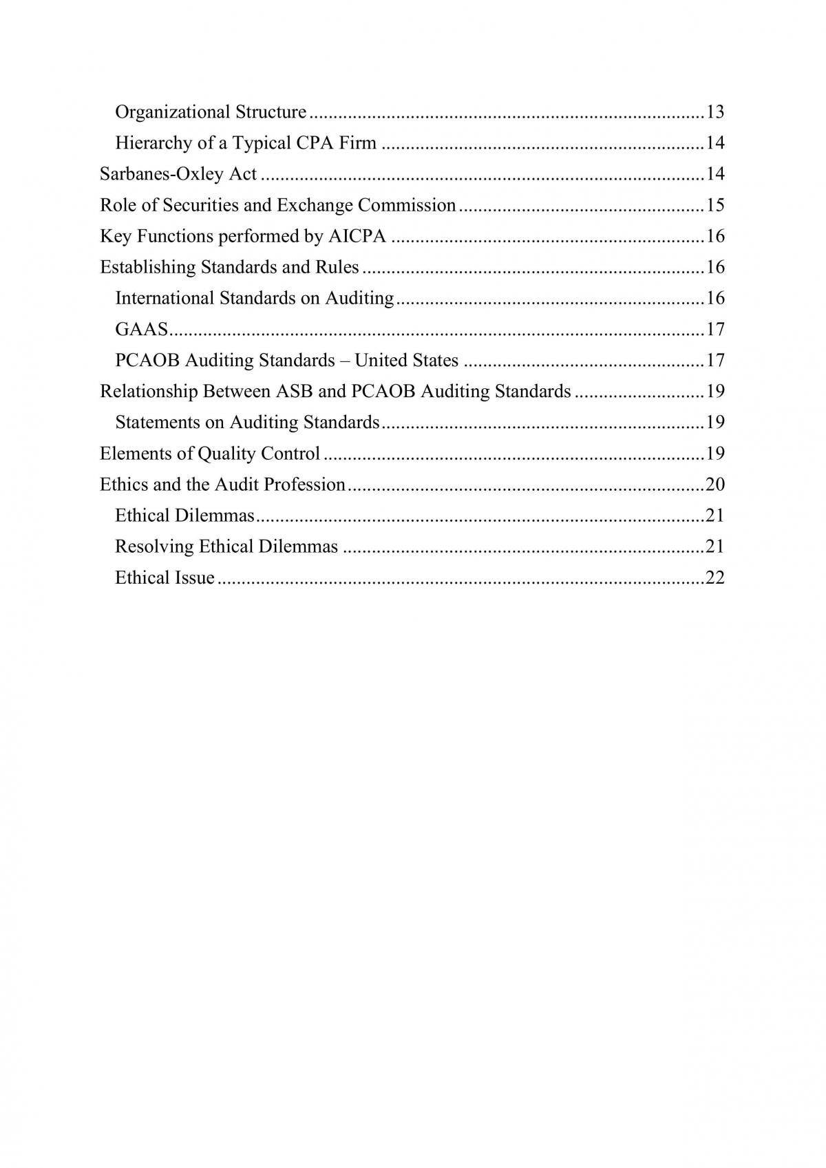 Audit and Assurance notes - Page 2
