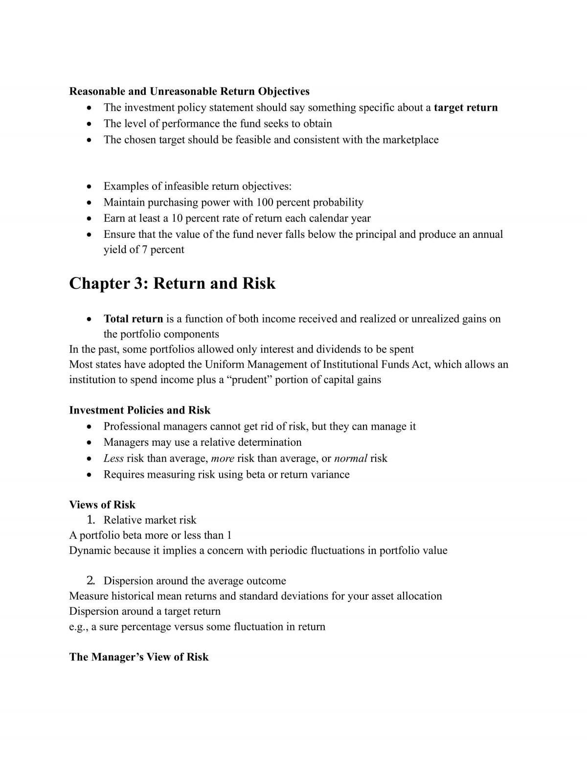 Study Notes for Portfolio Management - Page 10