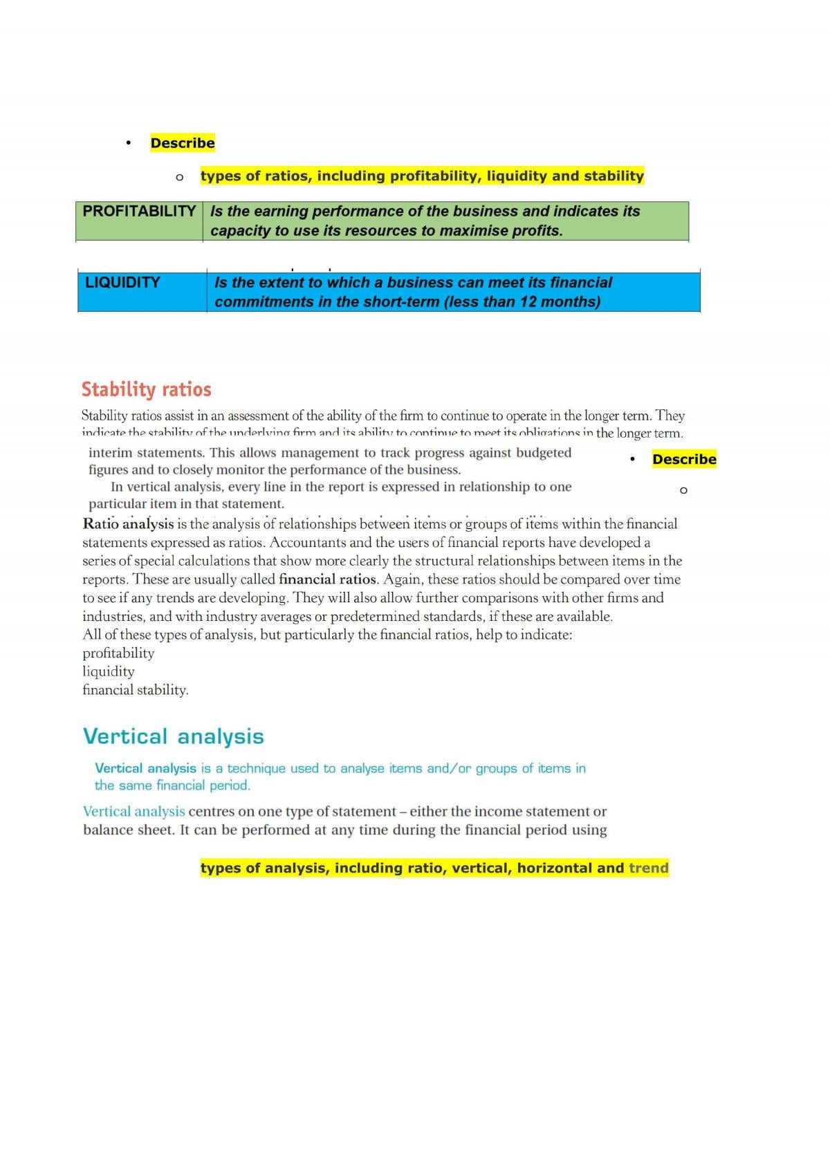 Accounting Notes for Unit 4 Topic 3 and 4 - Page 17