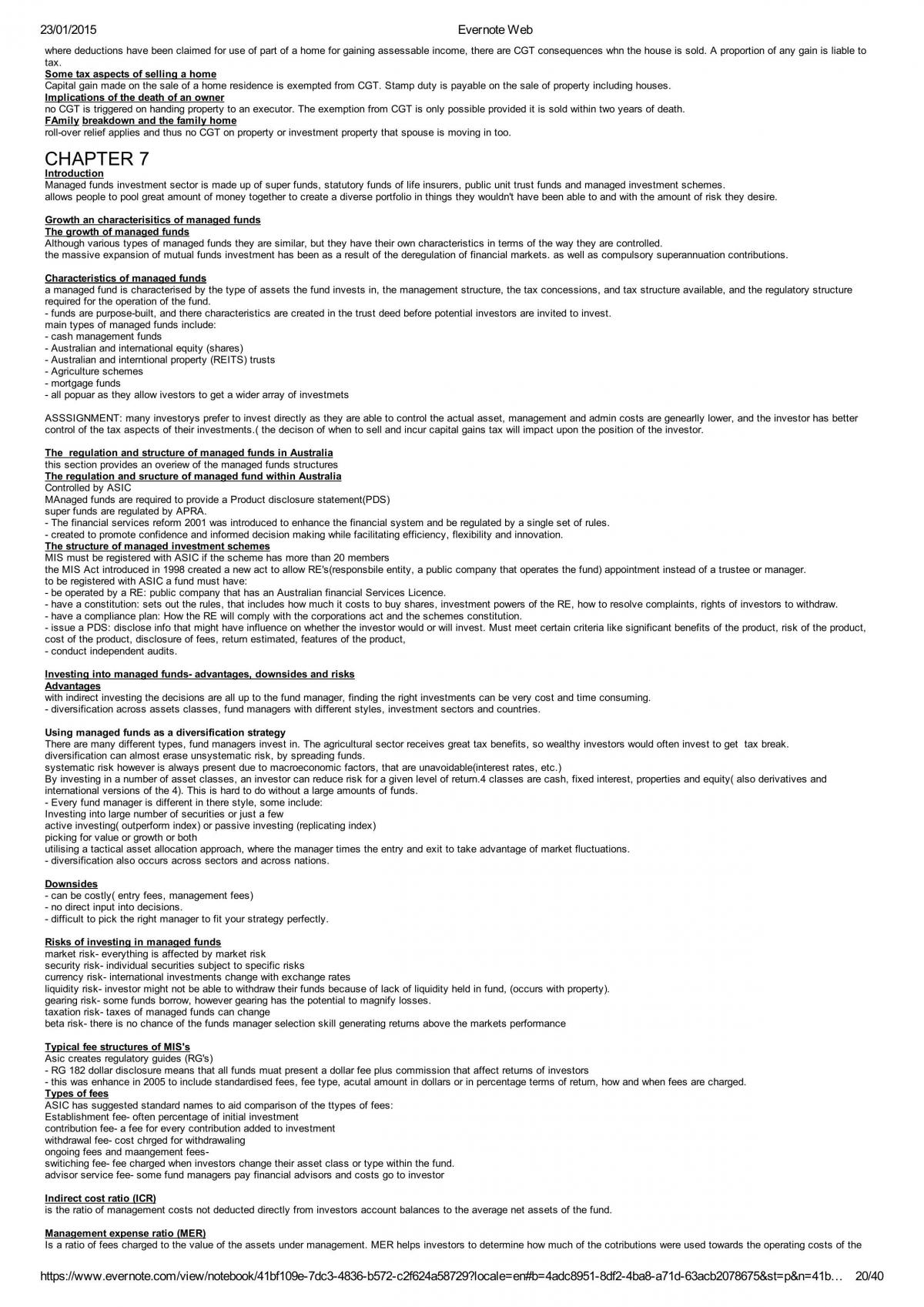 Financial Planning Complete Chapter Summary - Page 20