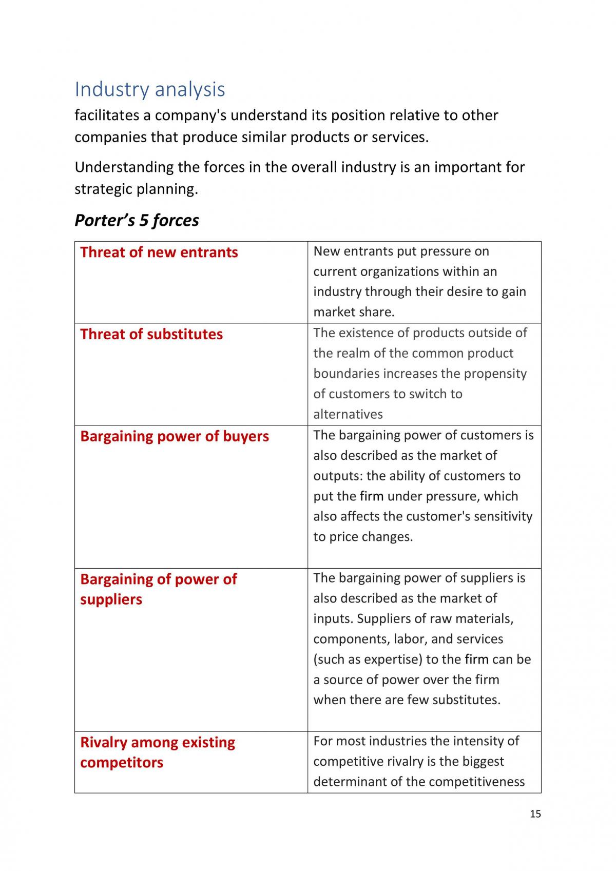 Financial analysis - Page 15