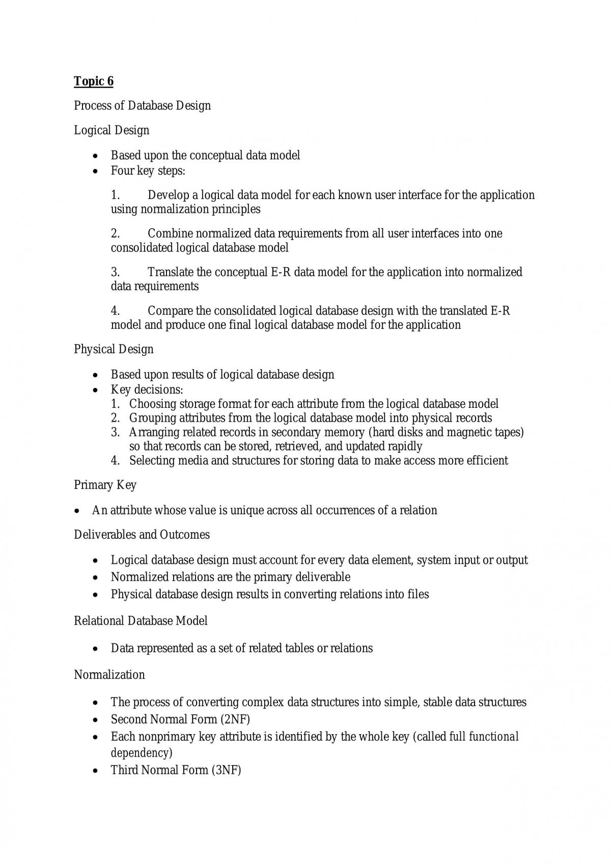 Information Systems Analysis & Design Notes - Page 15