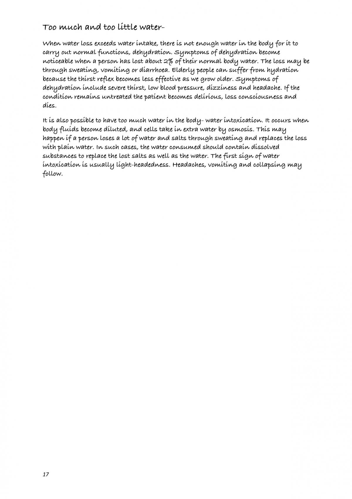 Homeostasis notes - Page 17