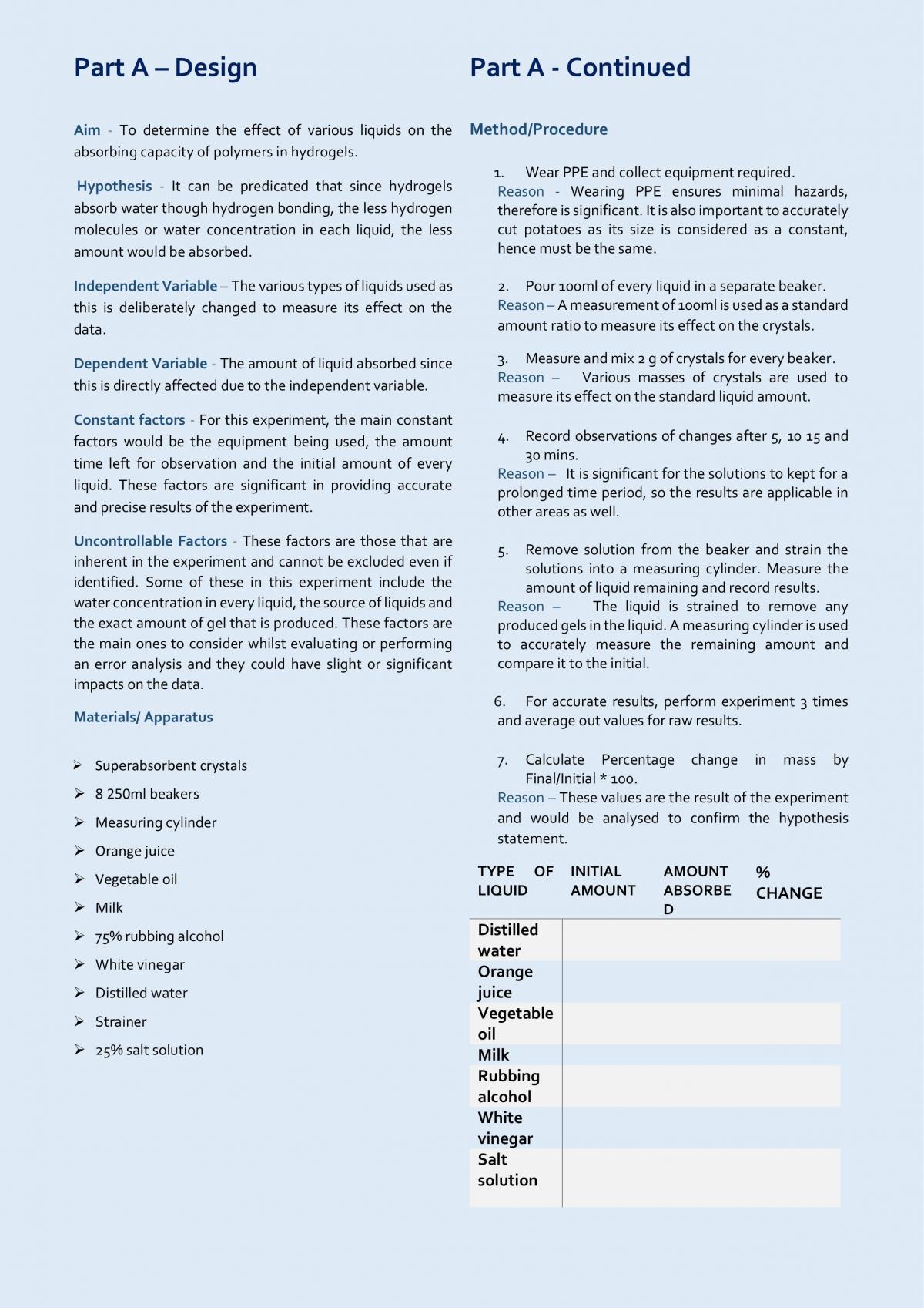 Stage 1 - Hydrogels Investigation - Page 2