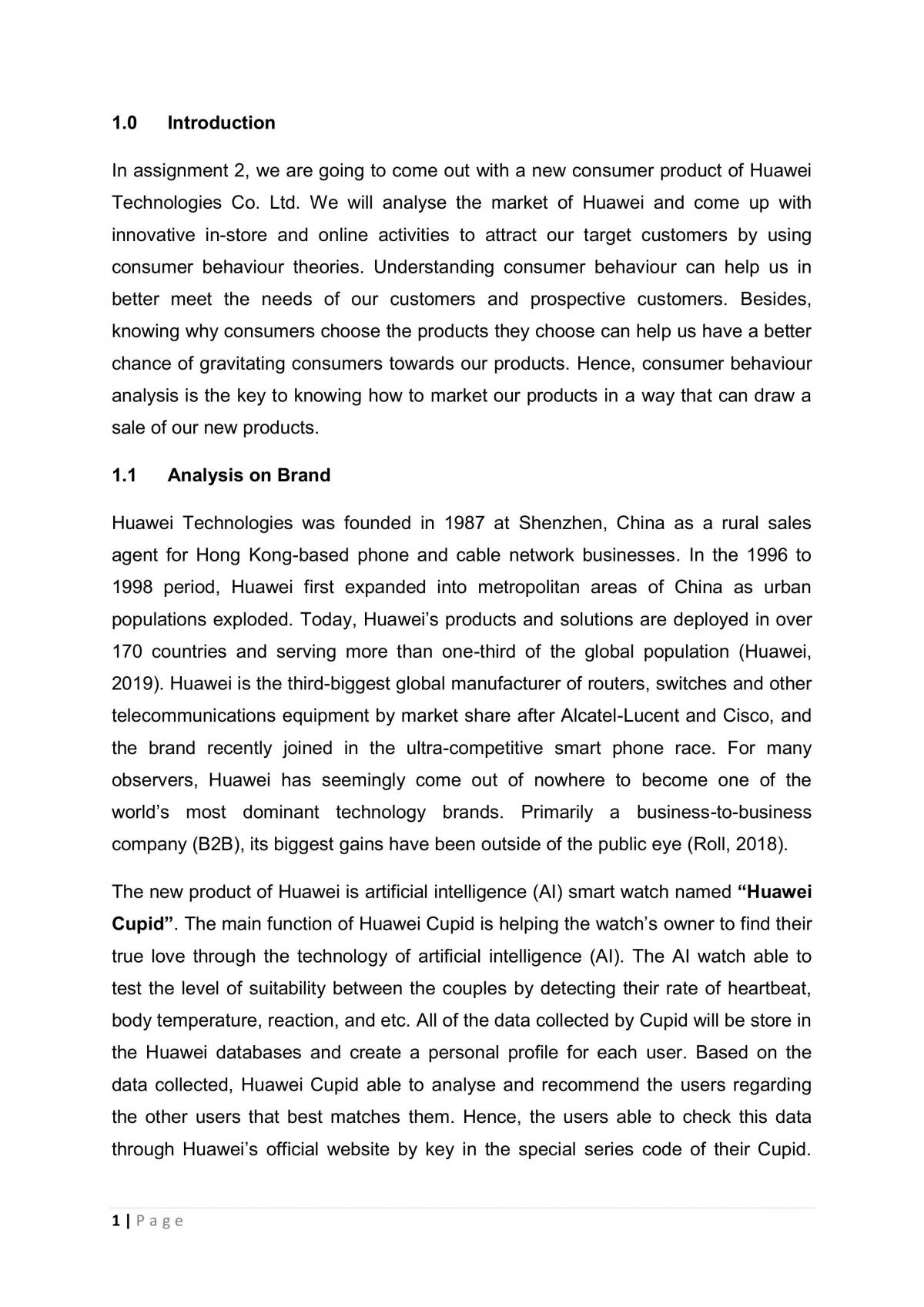 Consumer Behavior Theories Huawei - Page 2