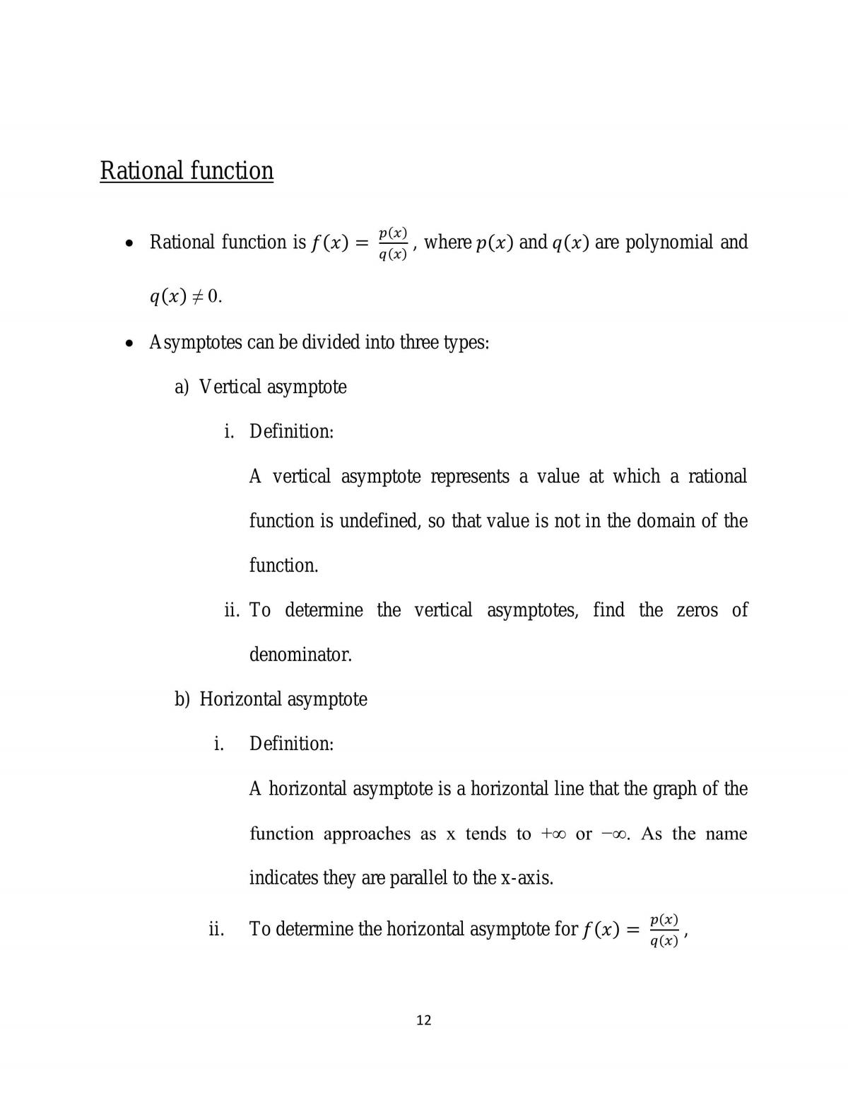 Mathematics 1 - Page 12