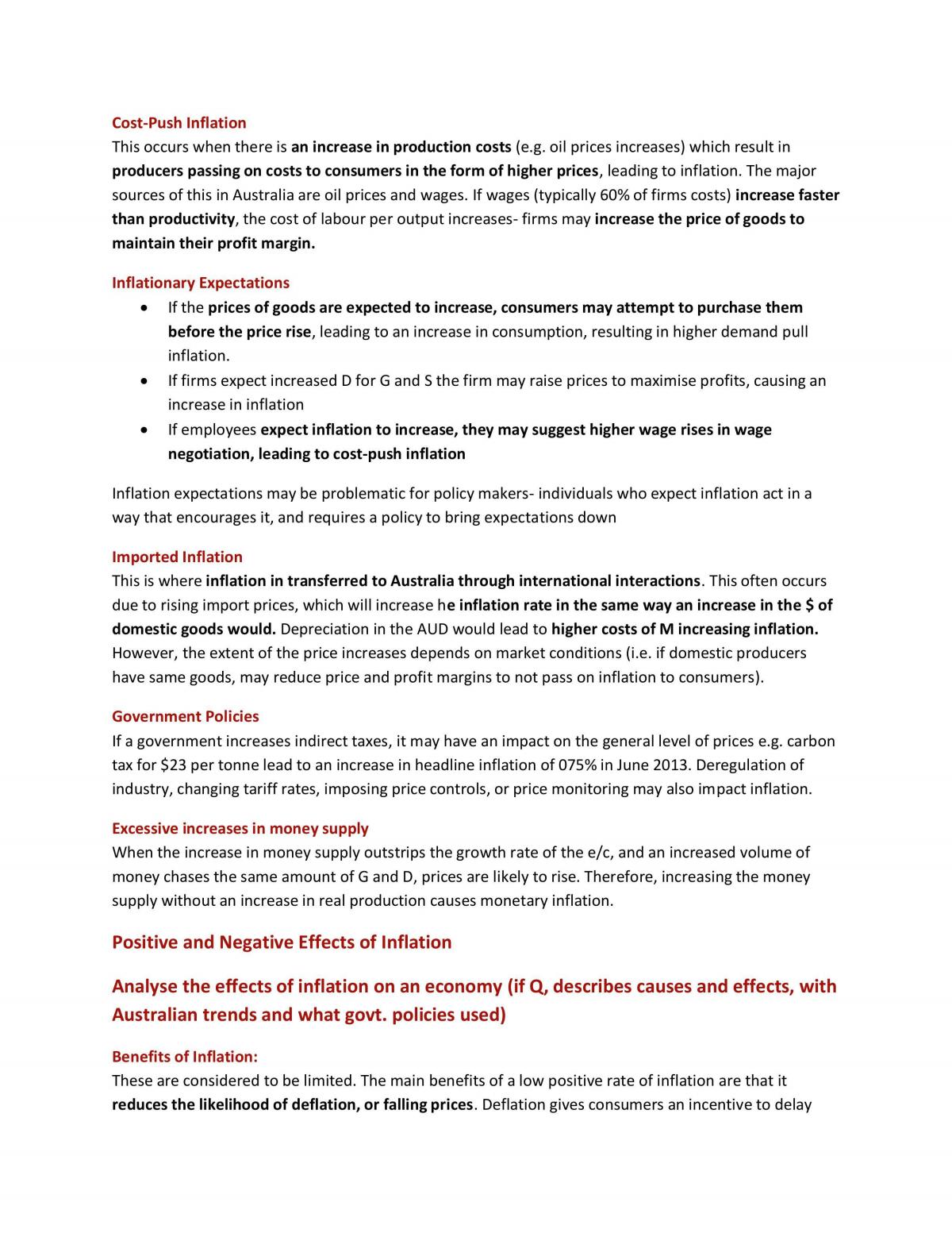Economic Issues Notes - Page 19