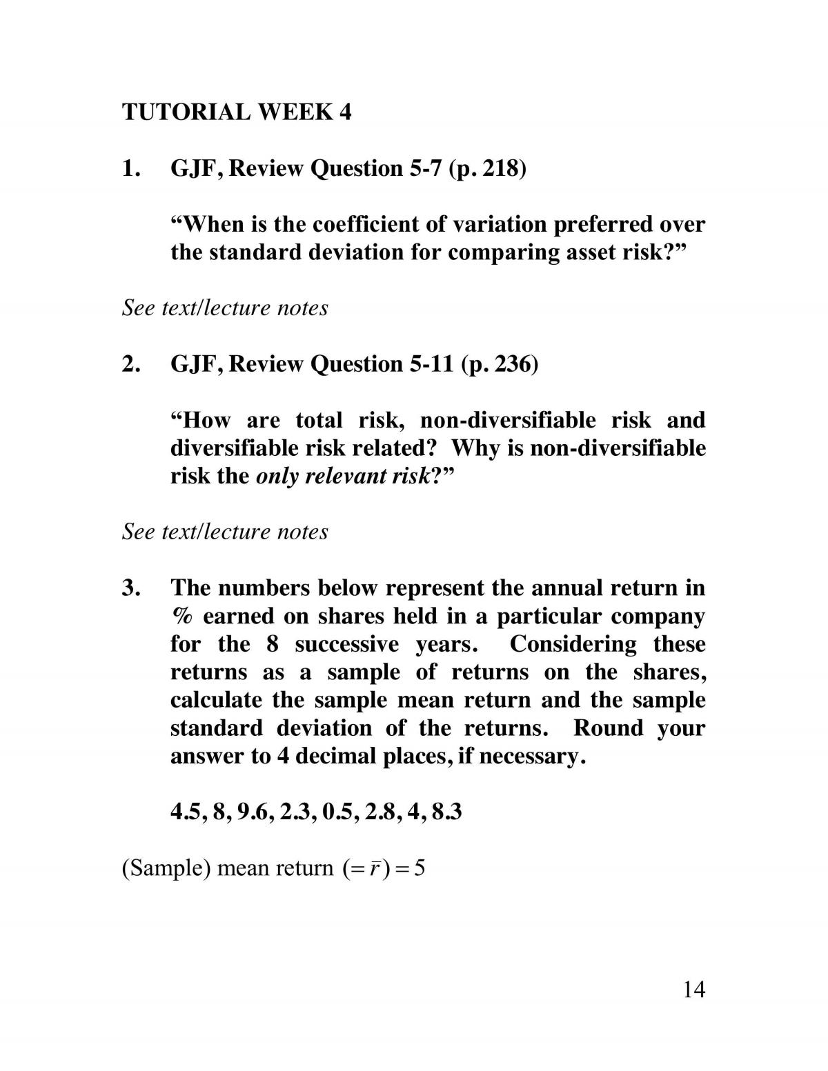 Abbreviated  tutorial solutions for weeks 2-6 - Page 14