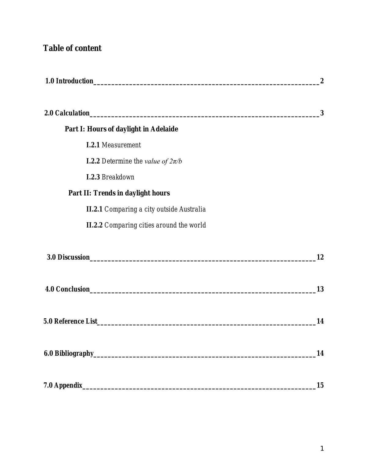 Daylight Measure Investigation - Page 2
