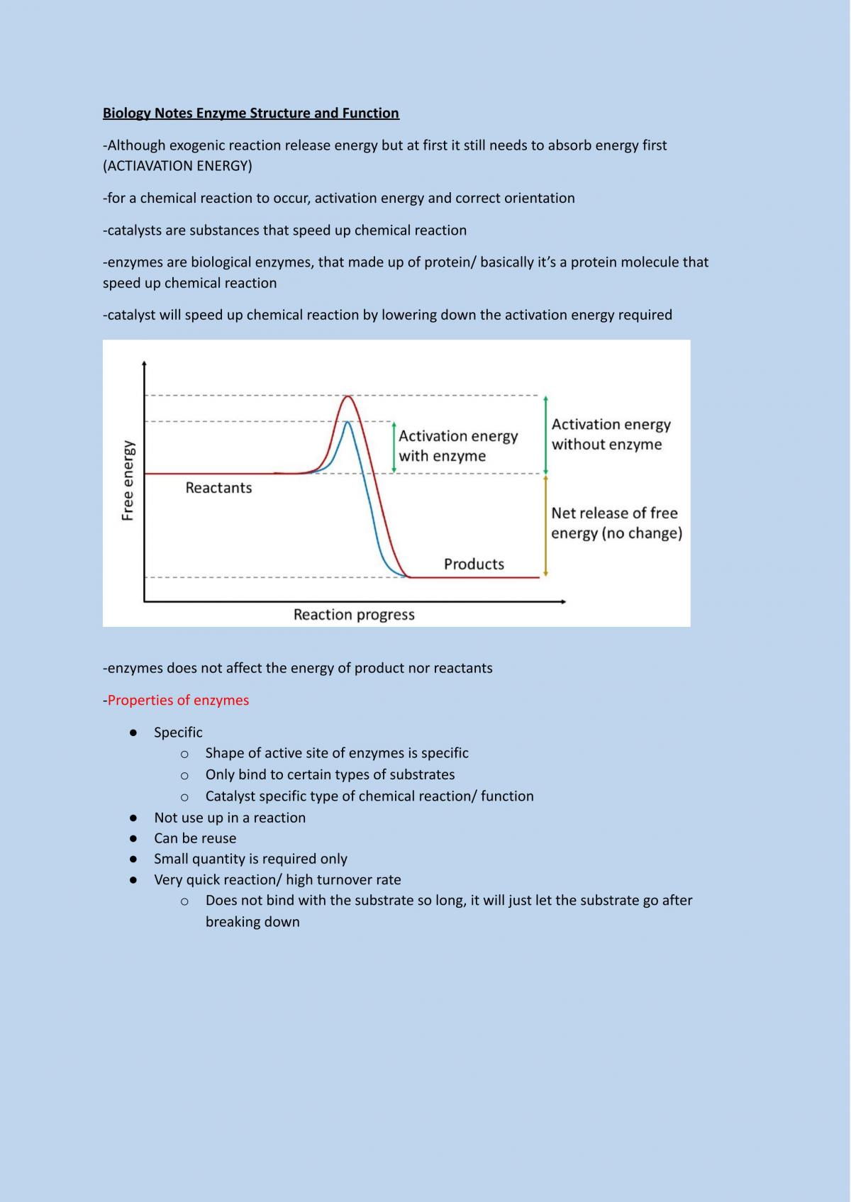 Biology Study Notes - Page 18