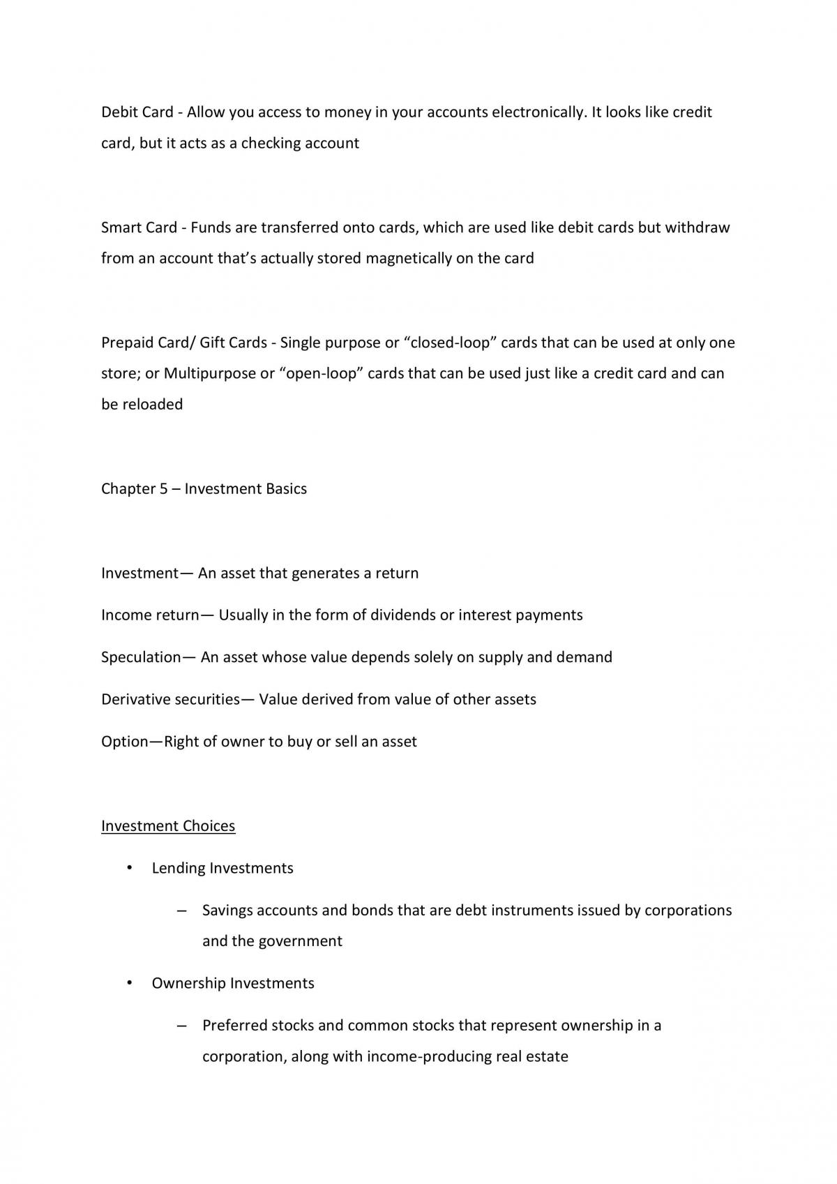 Personal Wealth Management - Complete Study Notes - Page 16