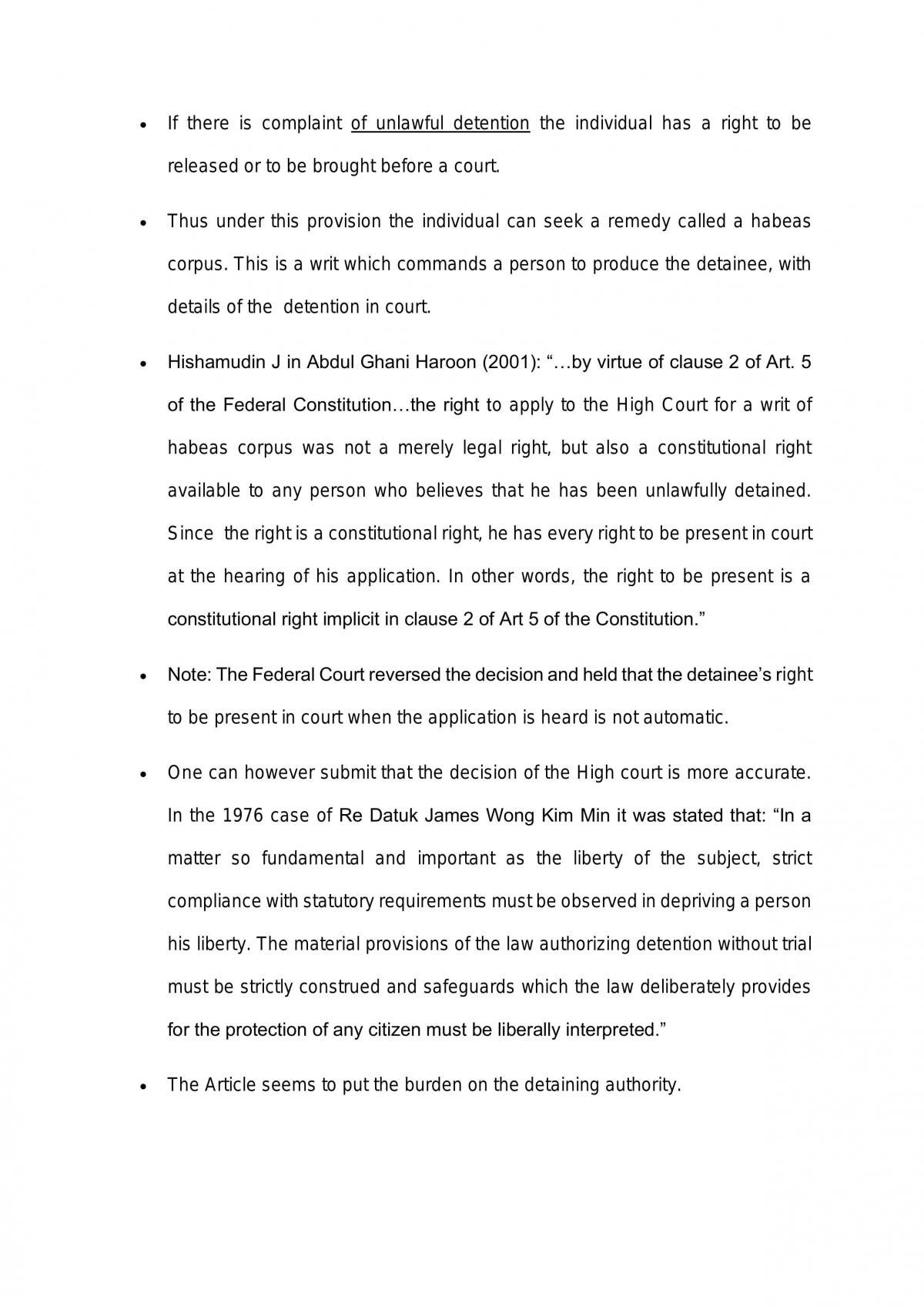 Constitutional Law II notes - Page 12