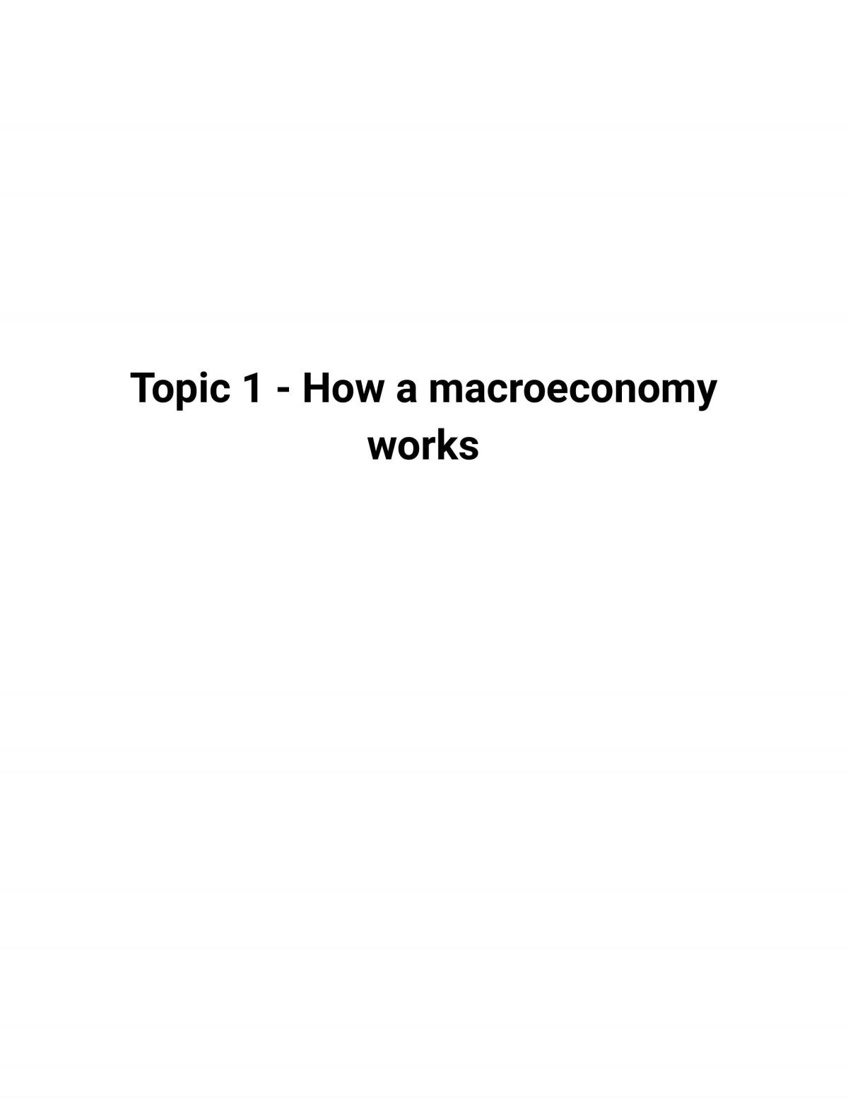 AS Level Economics complete revision notes - Page 2