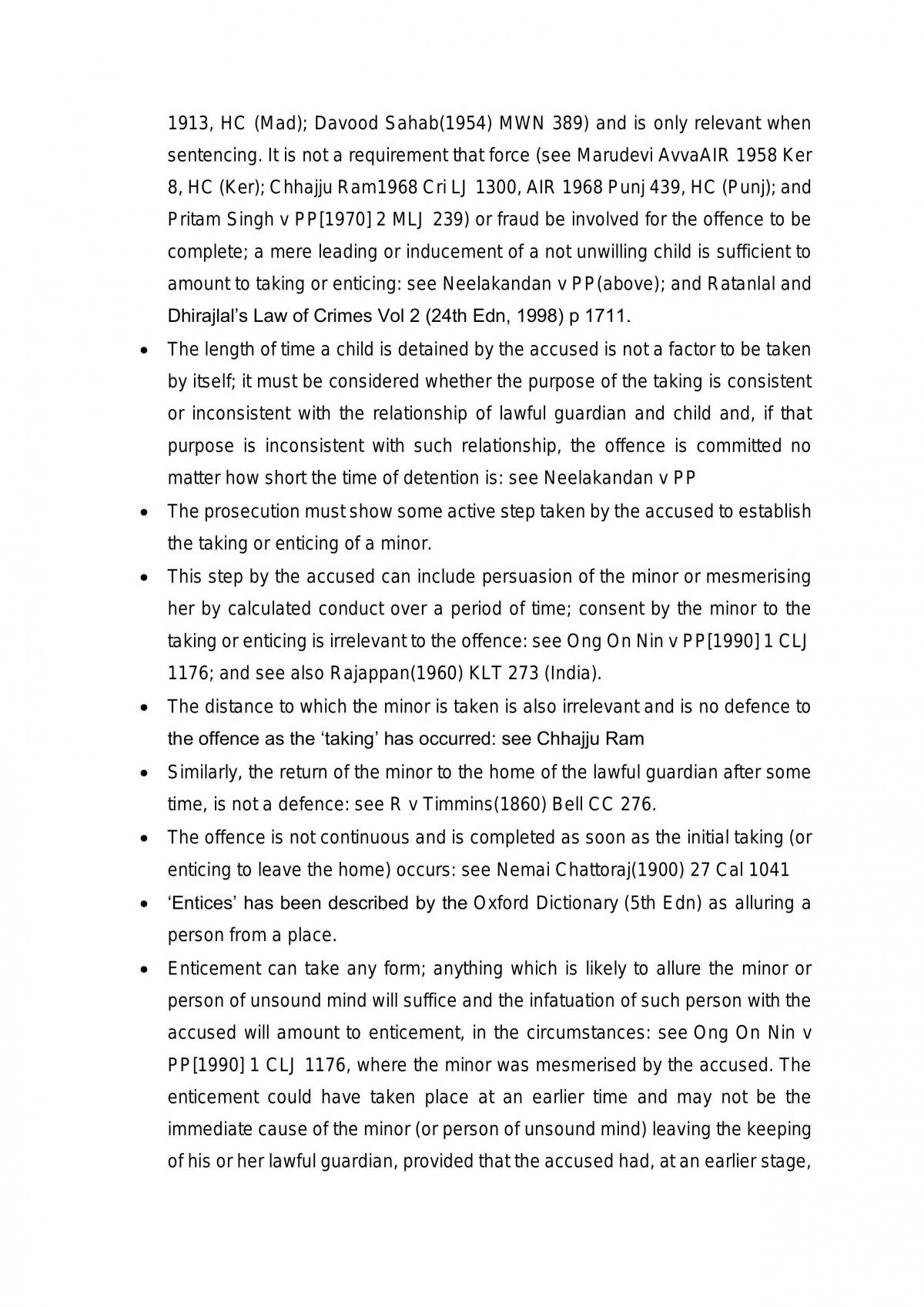Criminal Law 2 Notes - Page 10