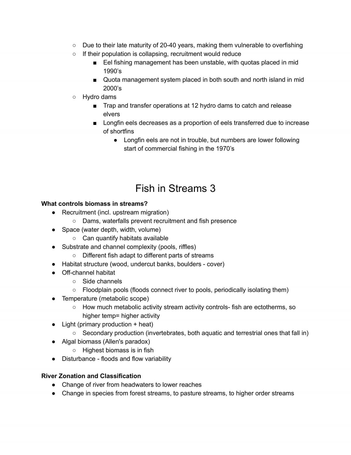 BIOEB304 Freshwater Ecology Complete Notes - Page 49