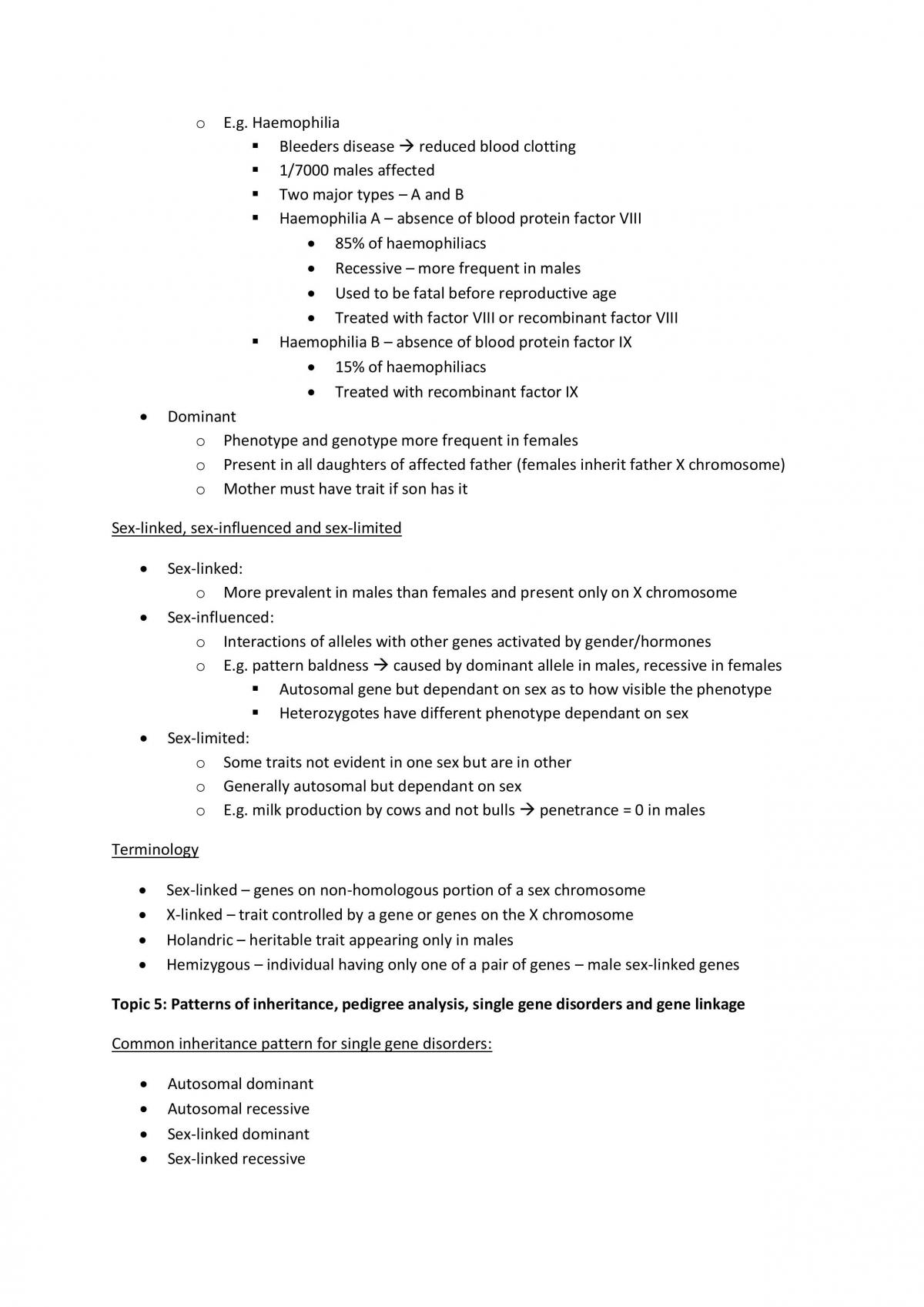 Animal Genetics summary - Page 14