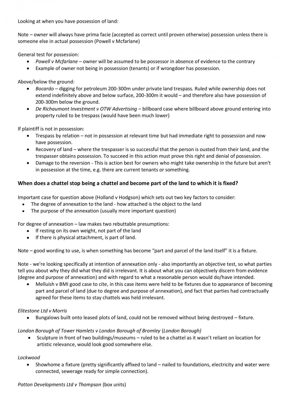 Property Law Complete Notes - Page 19