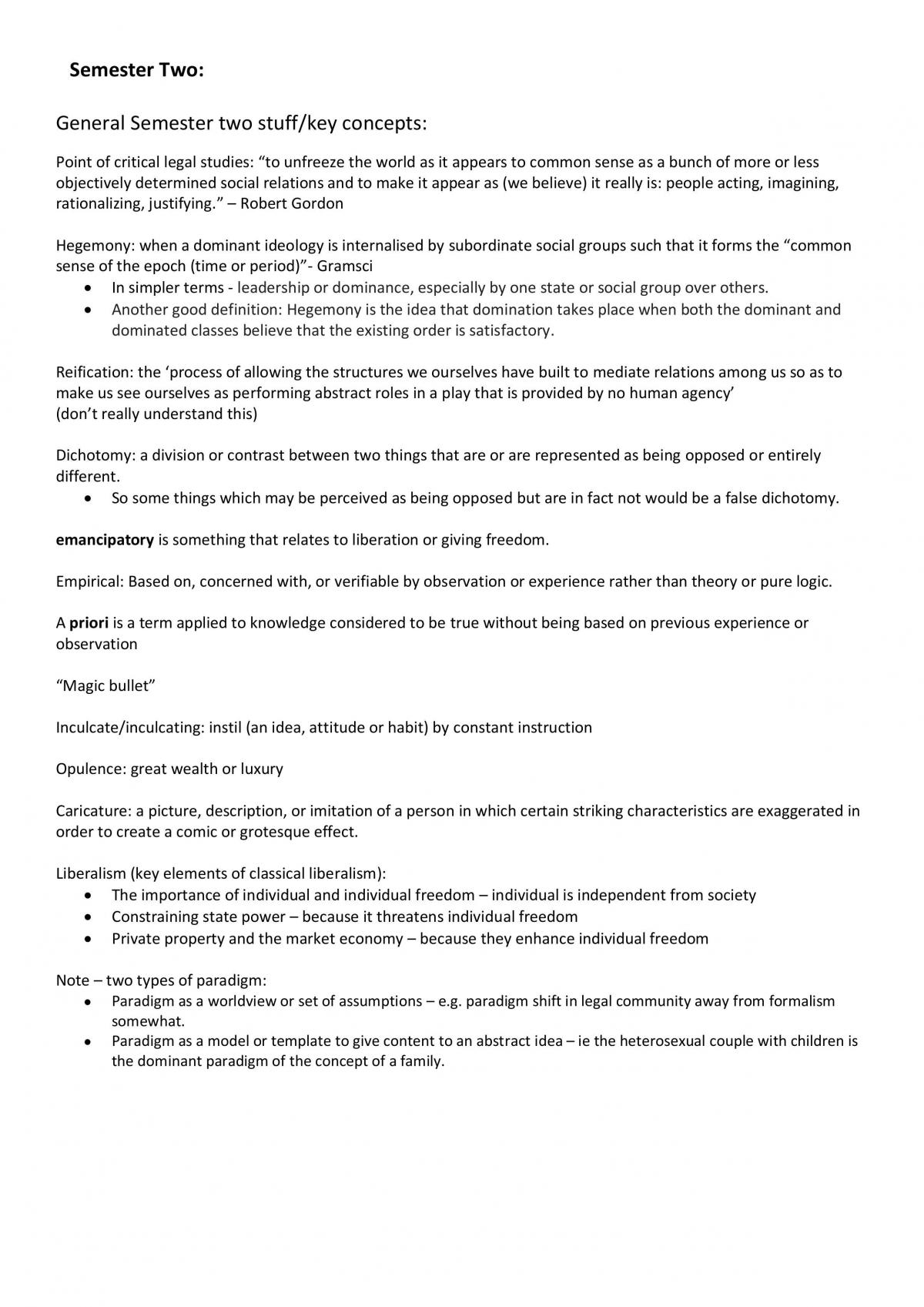 LAWS302 Jurisprudence Complete Notes - Page 12