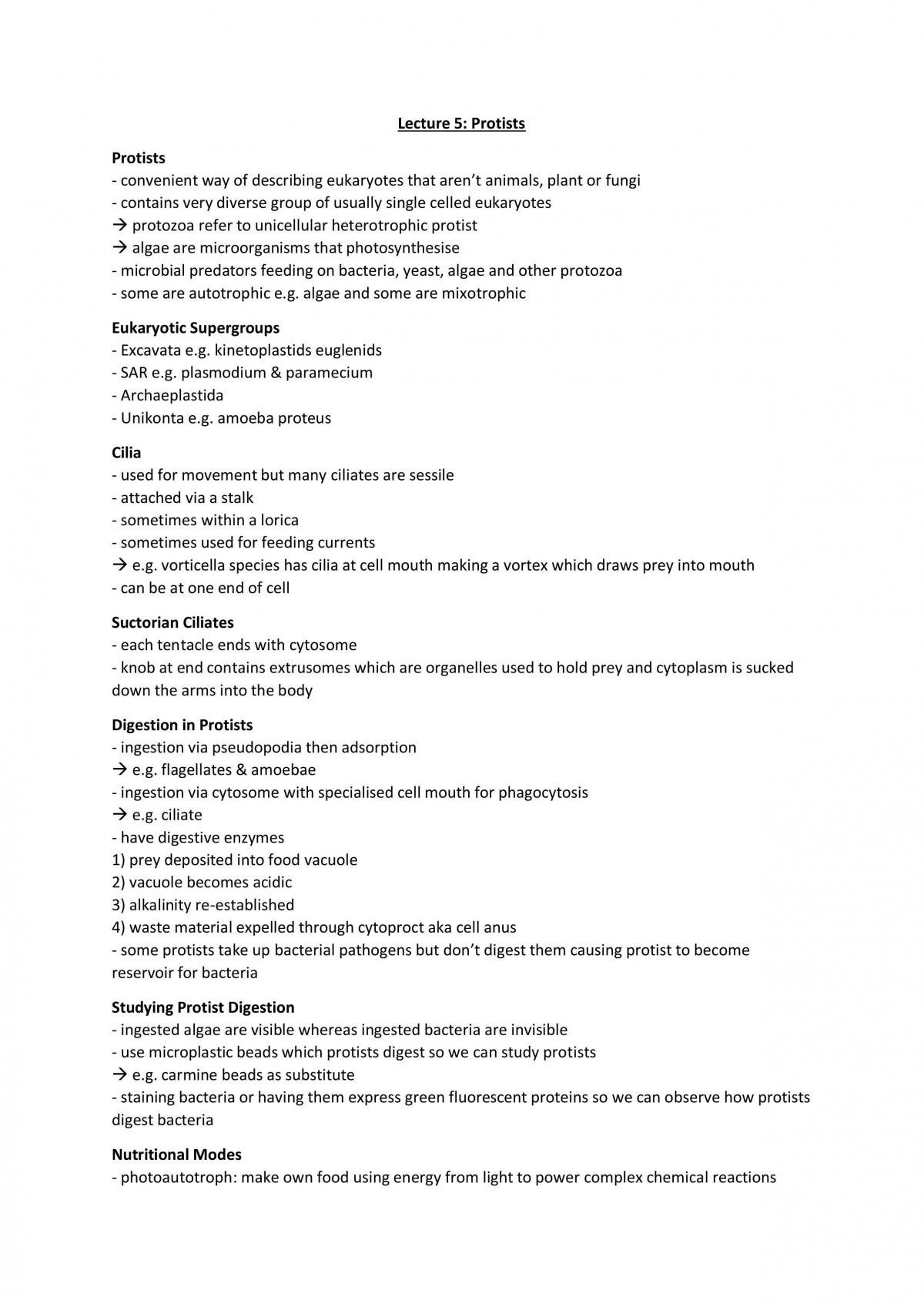 Comprehensive Notes on Impact of Microbes - Page 16