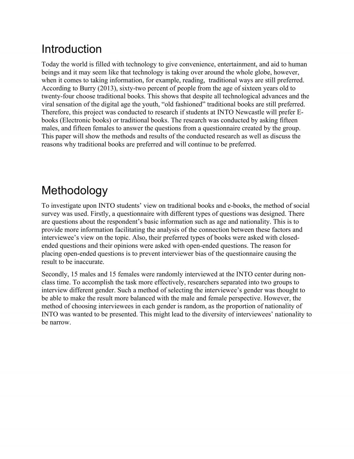 Traditional Books Will Be More Preferred Format For Reading  - Page 2