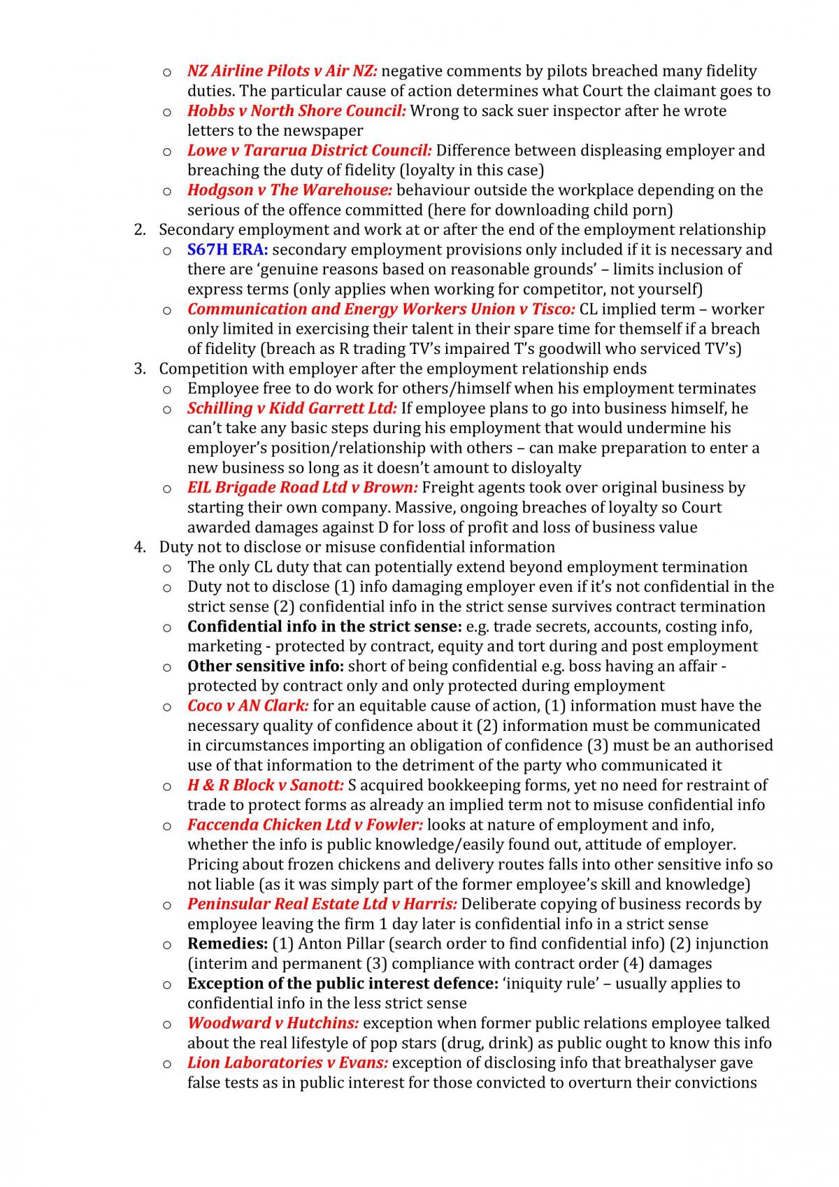 LAWS413 Summary Notes  - Page 11