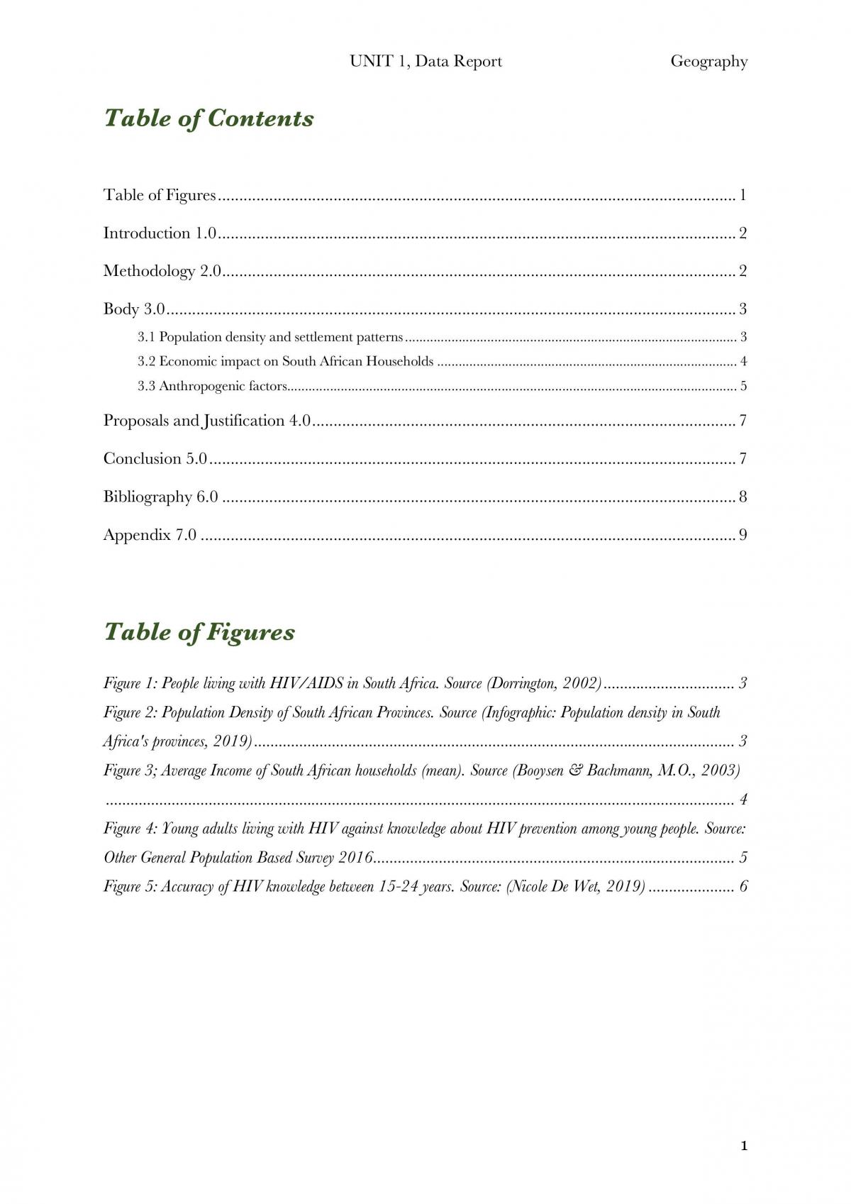 HIV/AIDS Data Report  - Page 2