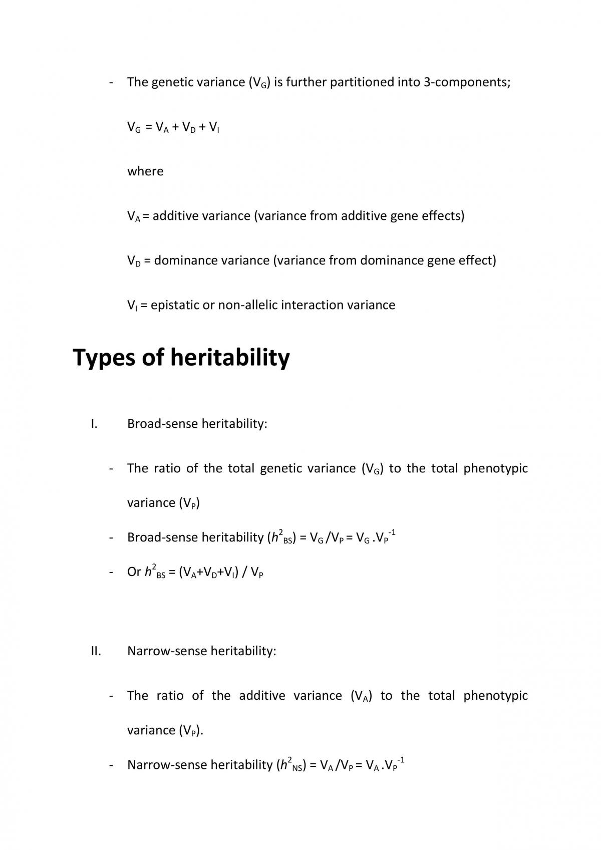 Quantitative Genetics - Page 10